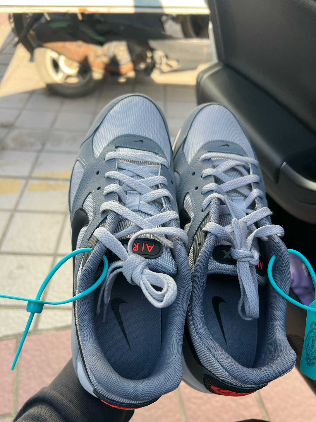 custom review-Nike Air Max Ivo Low Топ Повседневный Городской Коммутер Беговые кроссовки Мужской Черный Серый