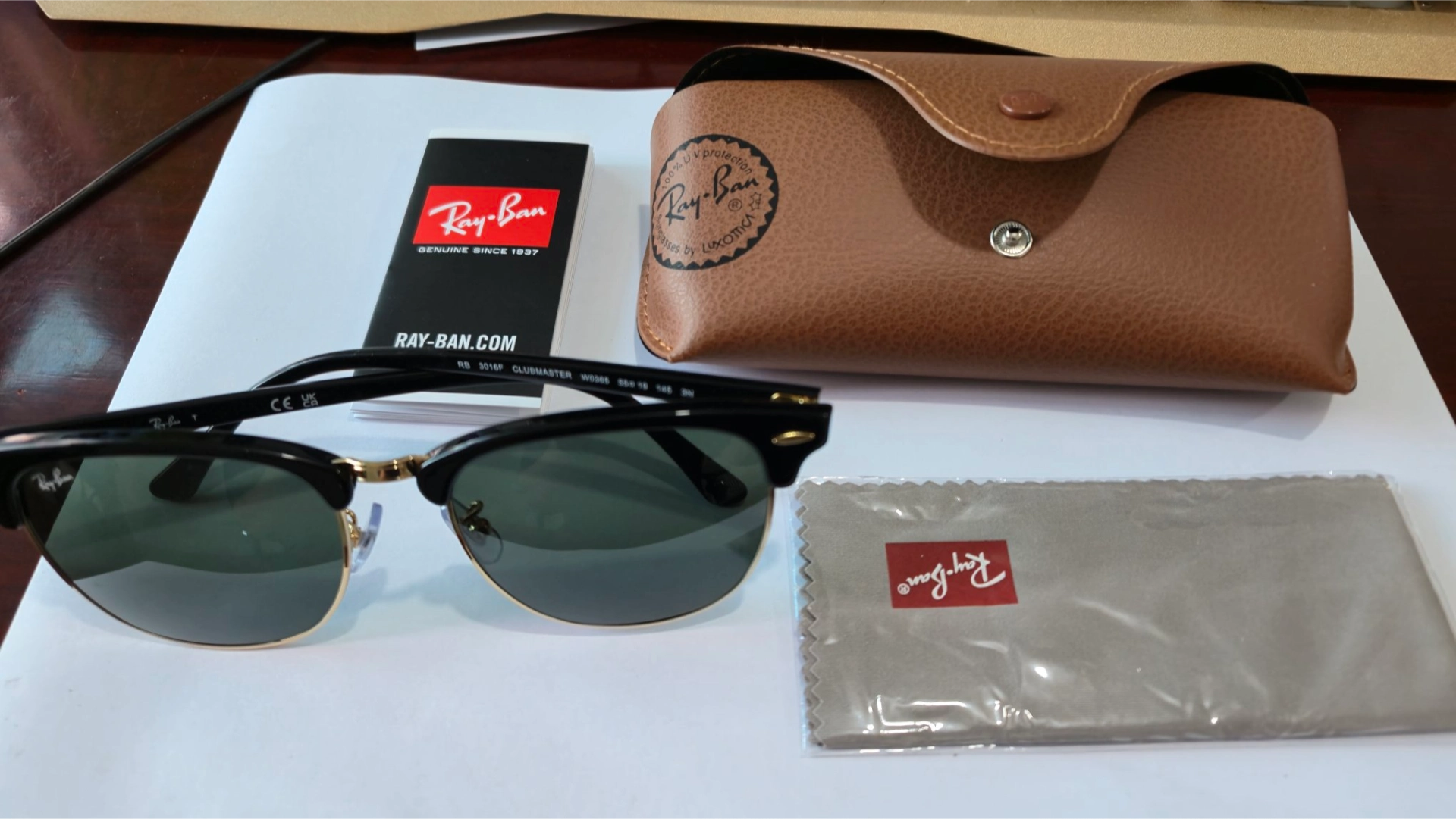 custom review-RayBan Aviator Солнцезащитные очки Унисекс Черный