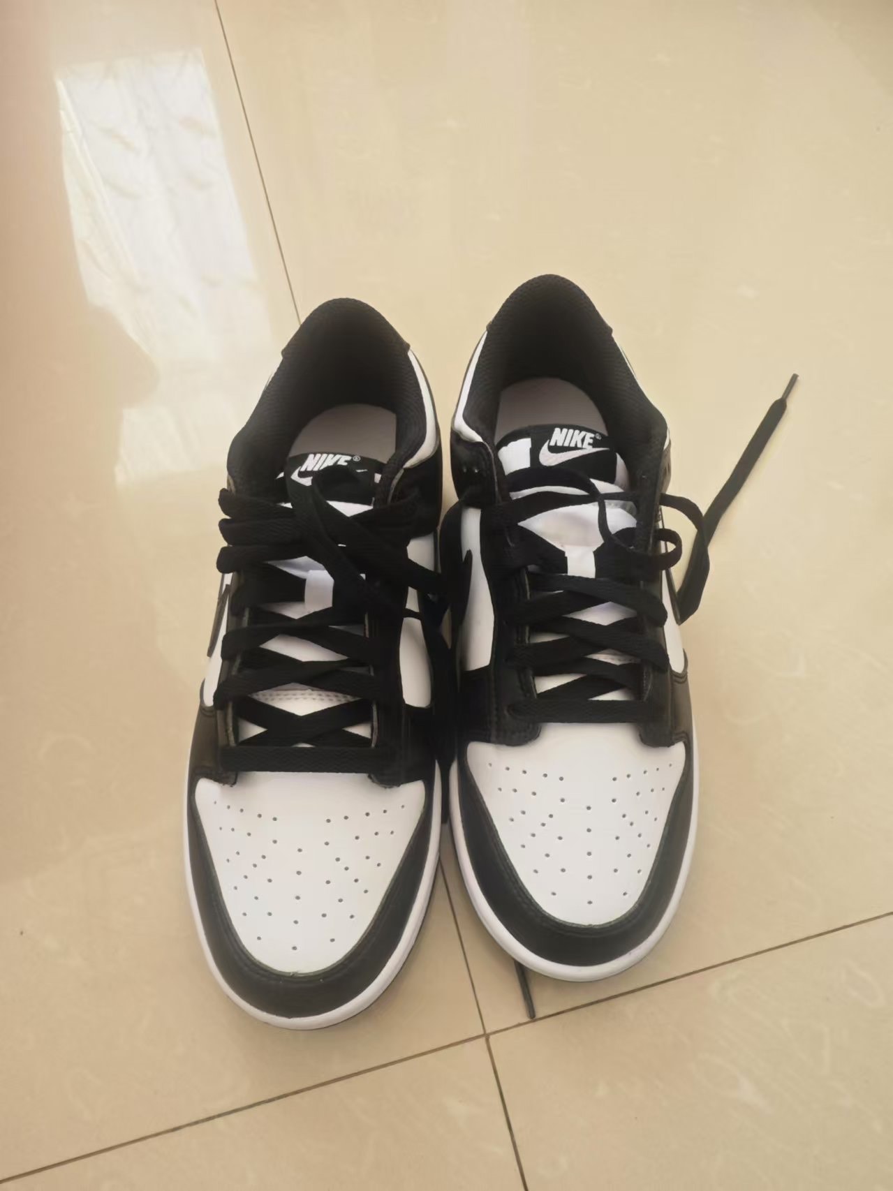 custom review-Nike Dunk Slip Resistant Abrasion Resistant Низкие Скейтбординг Кроссовки Унисекс Белый Черный