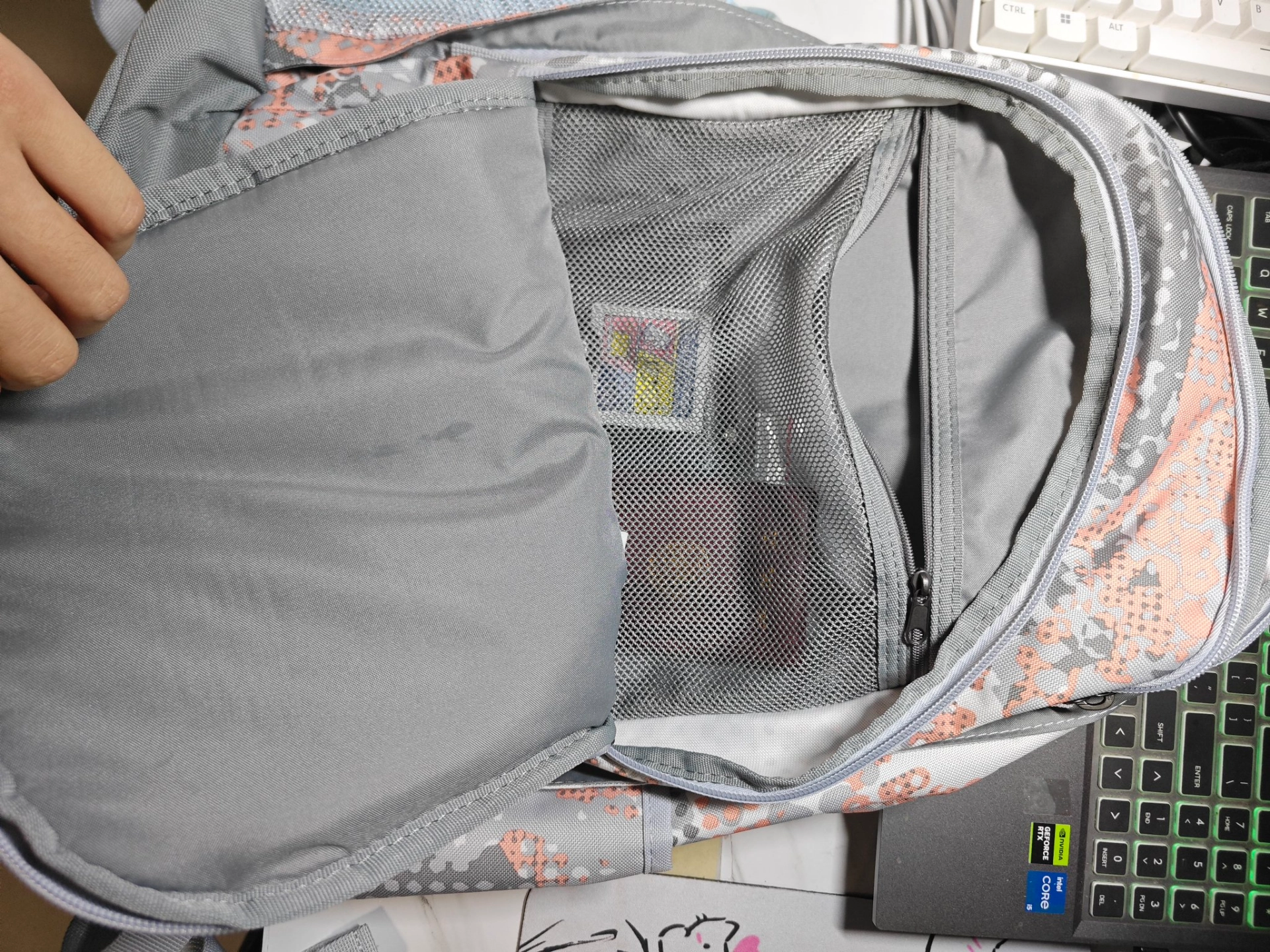 custom review-Nike Hayward Полиэстер Ноутбук Сумка Рюкзак Стандартный (Standard) Унисекс Серый