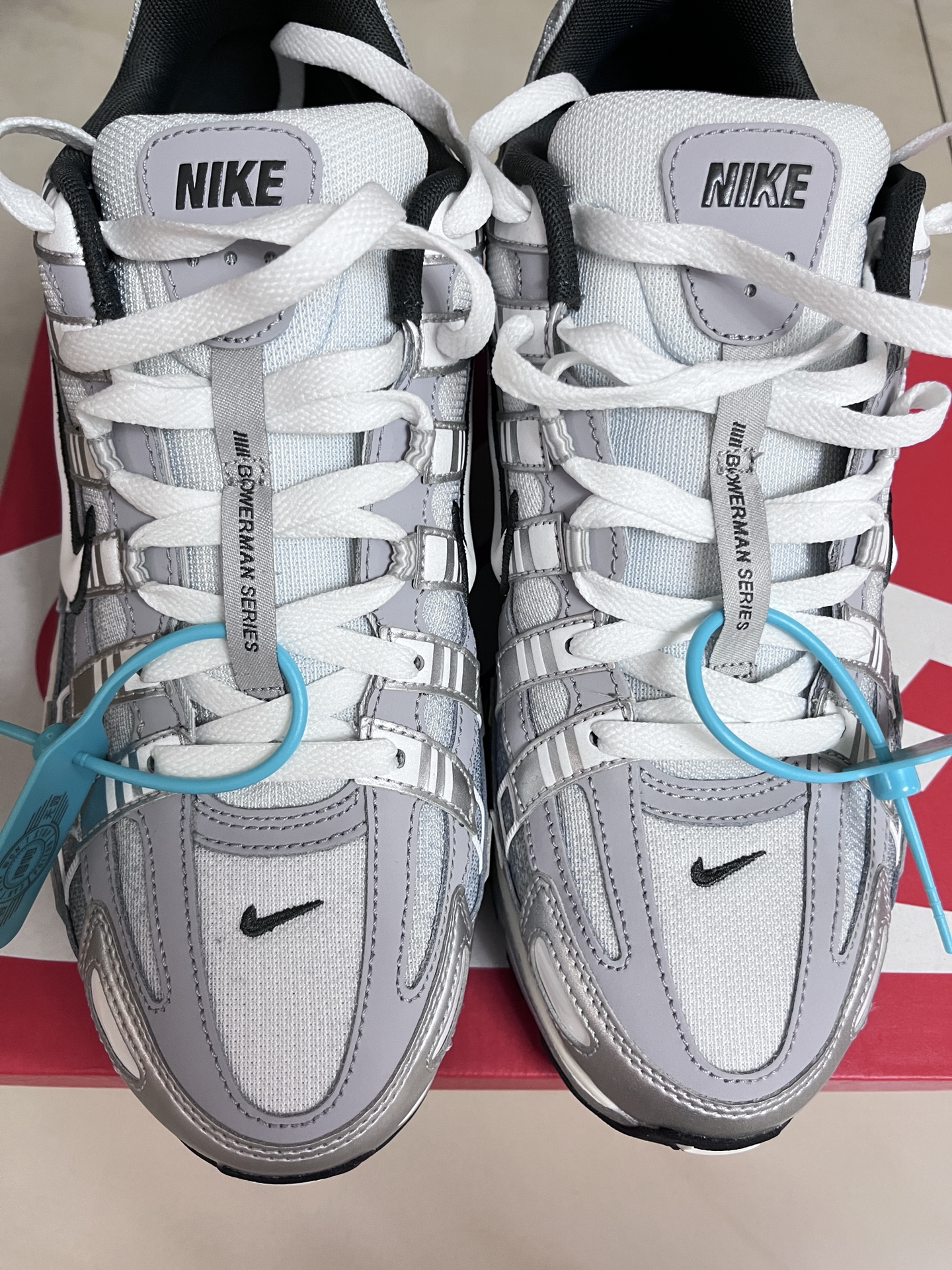 custom review-Nike P 6000 Устойчивый к истиранию Низкий Топ Повседневная Беговая Обувь Мужская Серебристо-Серый