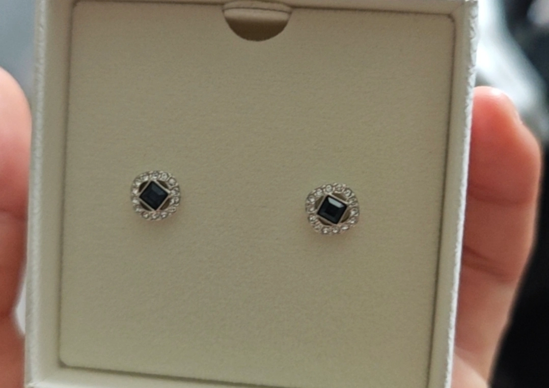 custom review-Swarovski Una Angelic Серьги-гвоздики Женские