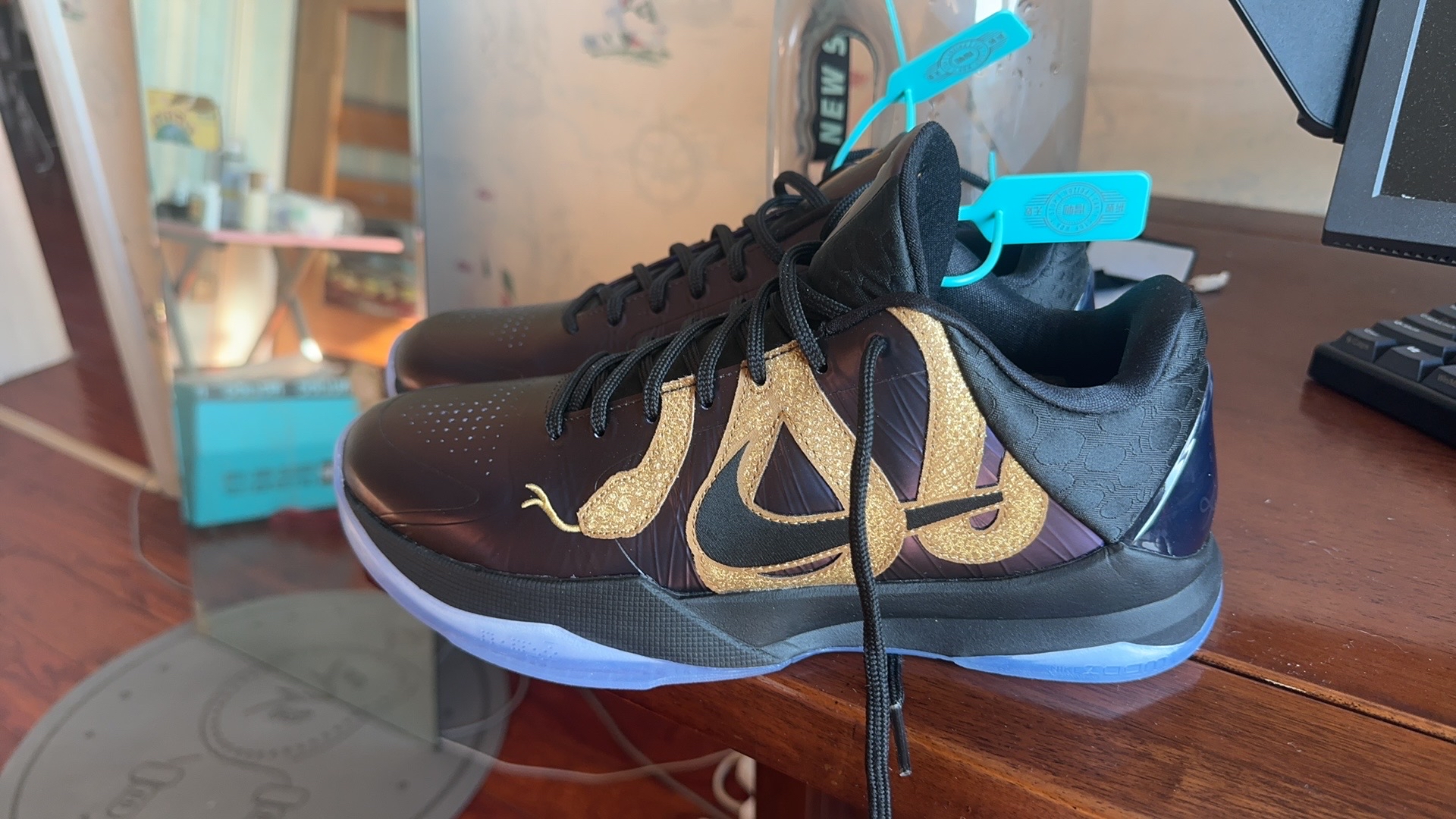 custom review-Nike Kobe 5 Protro Year Of The Mamba Eggplant