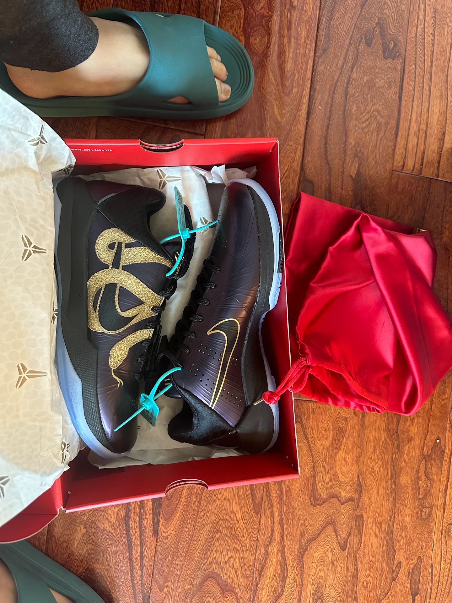 custom review-Nike Kobe 5 Protro Year Of The Mamba Eggplant