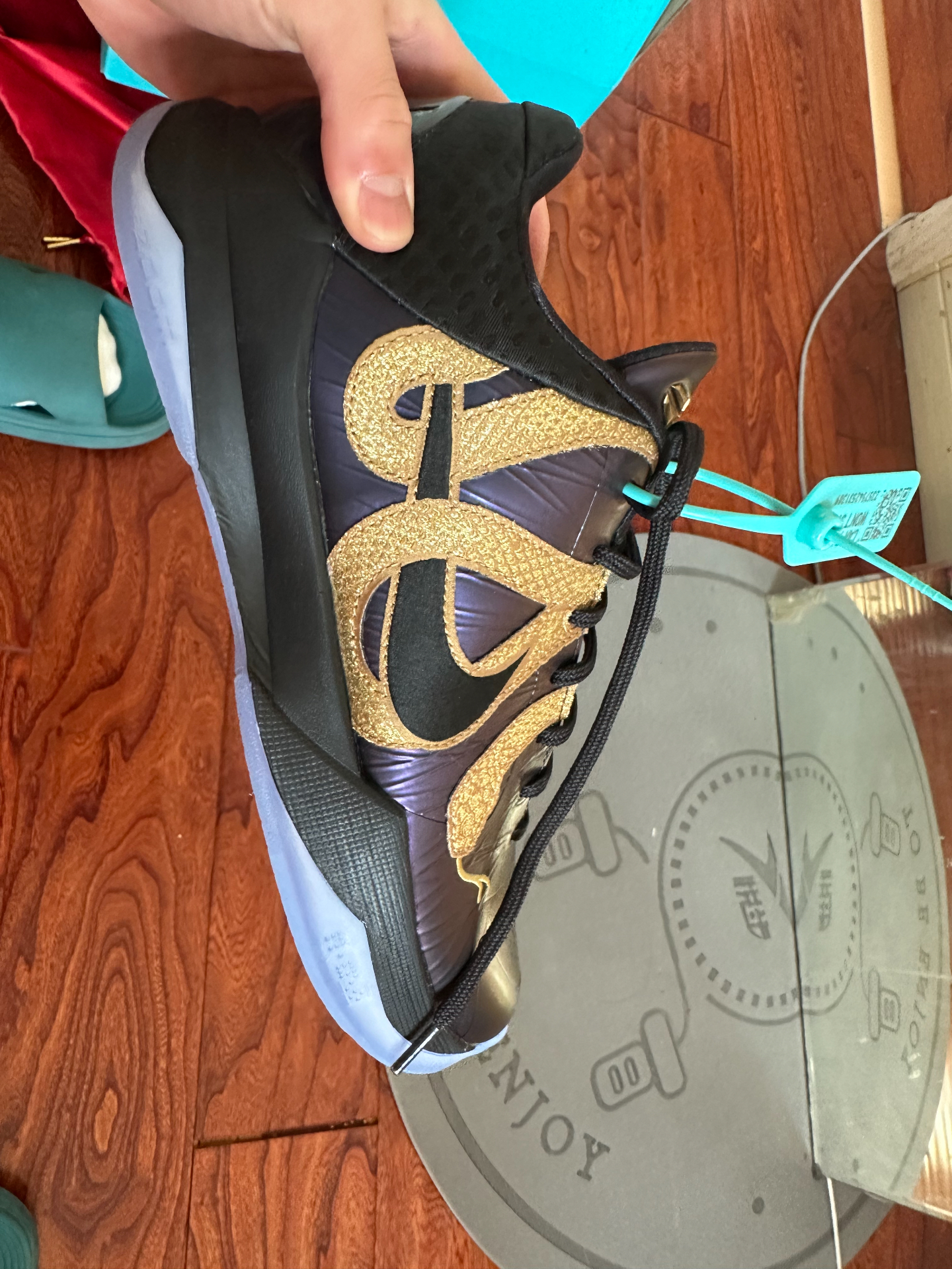 custom review-Nike Kobe 5 Protro Year Of The Mamba Eggplant