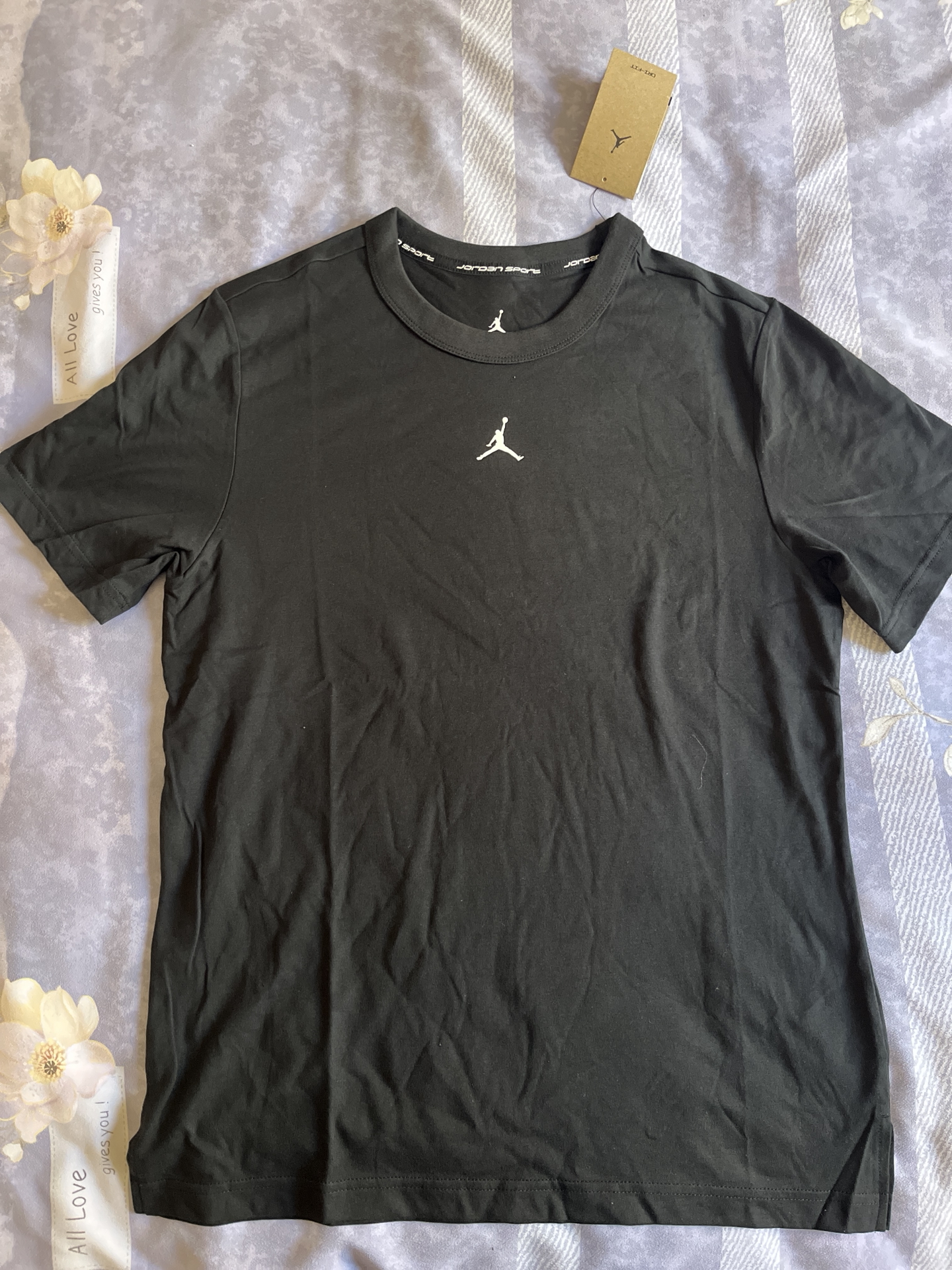 custom review-Джордан Dri Fit T-Shirt Мужской Черный