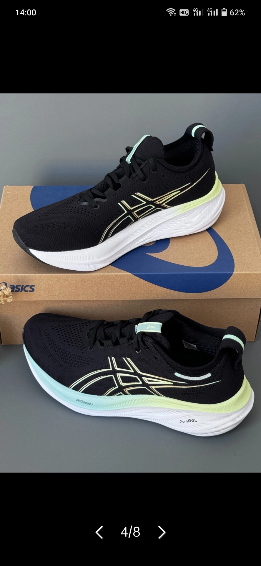 custom review-Asics Гель Nimbus 26 Устойчивый к истиранию Дышащий Низкий Топ Резиновый Бег на длинные дистанции Тренировки