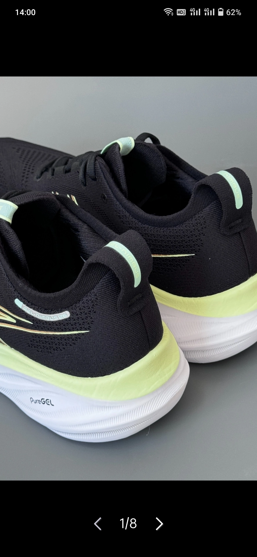 custom review-Asics Гель Nimbus 26 Устойчивый к истиранию Дышащий Низкий Топ Резиновый Бег на длинные дистанции Тренировки