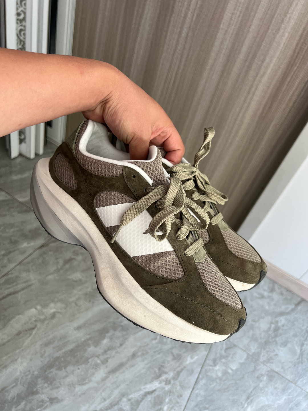 custom review-New Balance Wrpd Runner Устойчивый к истиранию Дышащий Низкий Топ Беговые кроссовки Унисекс Армейский зеленый