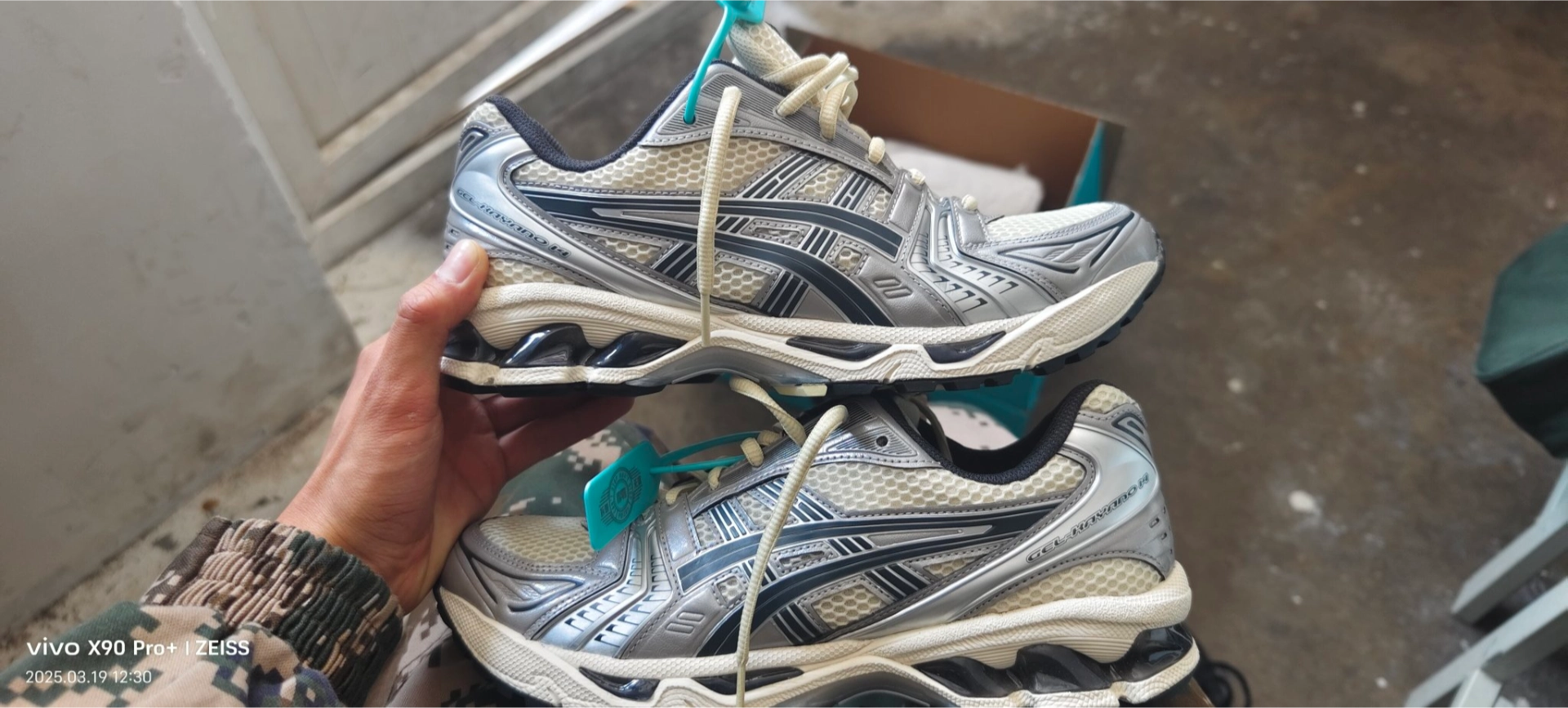 custom review-ASICS Gel Kayano 14 Амортизация Устойчивость к истиранию Дышащие Низкие Кроссовки для бега Унисекс Серый Белый