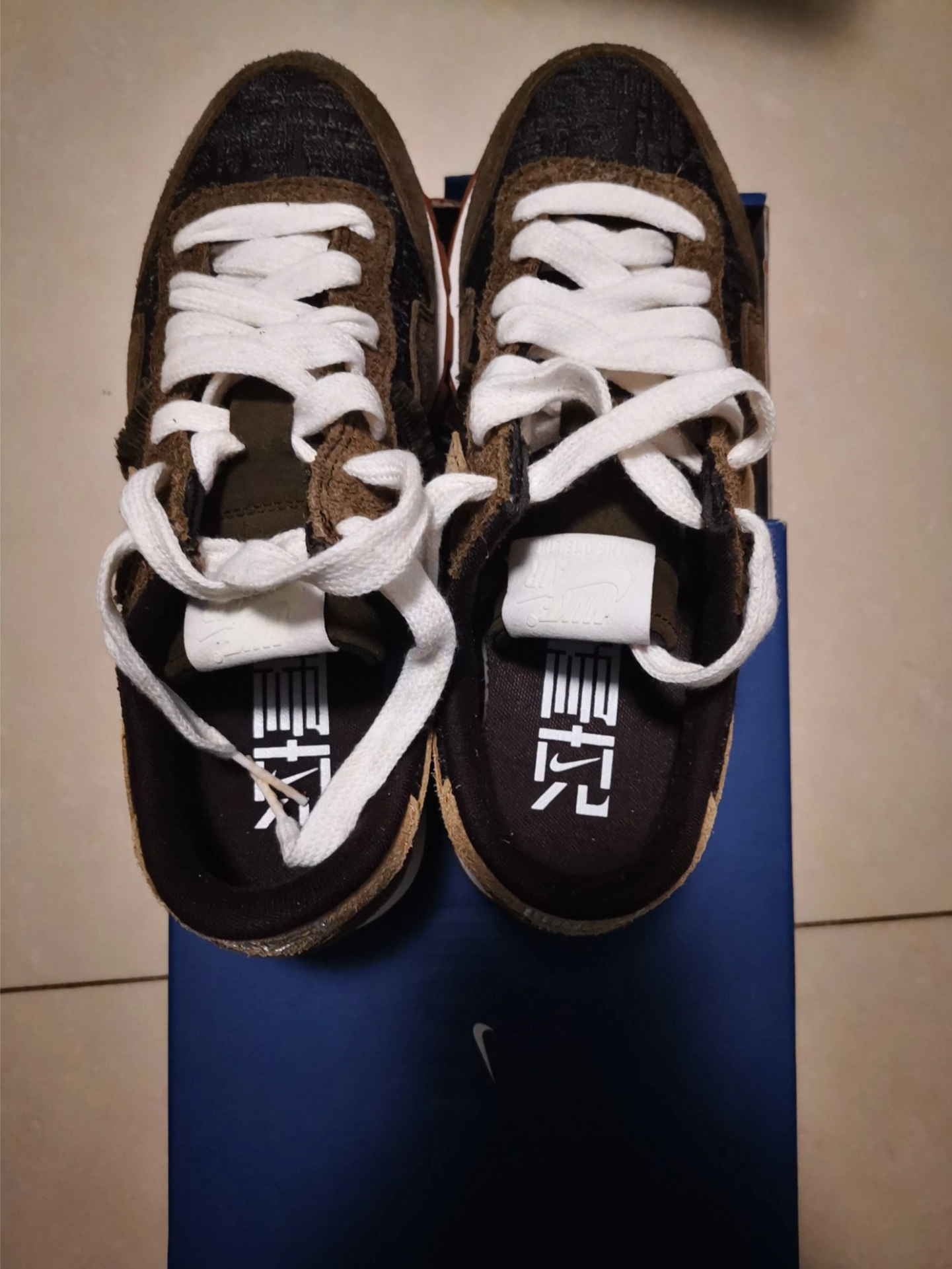 custom review-Nike Air Pegasus 83 Устойчивый к истиранию Низкий Топ Повседневные Беговые кроссовки Унисекс Зеленый