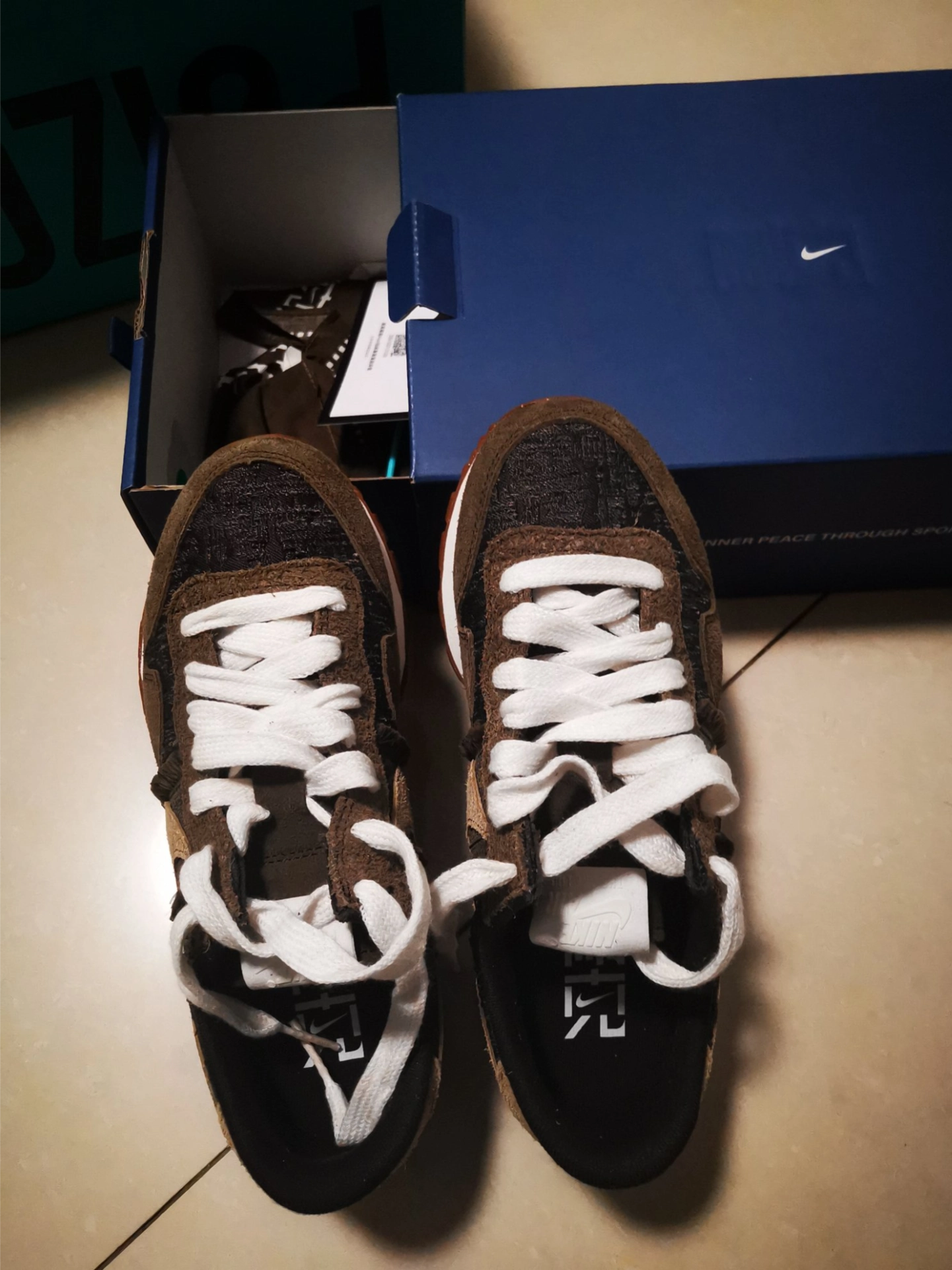 custom review-Nike Air Pegasus 83 Устойчивый к истиранию Низкий Топ Повседневные Беговые кроссовки Унисекс Зеленый