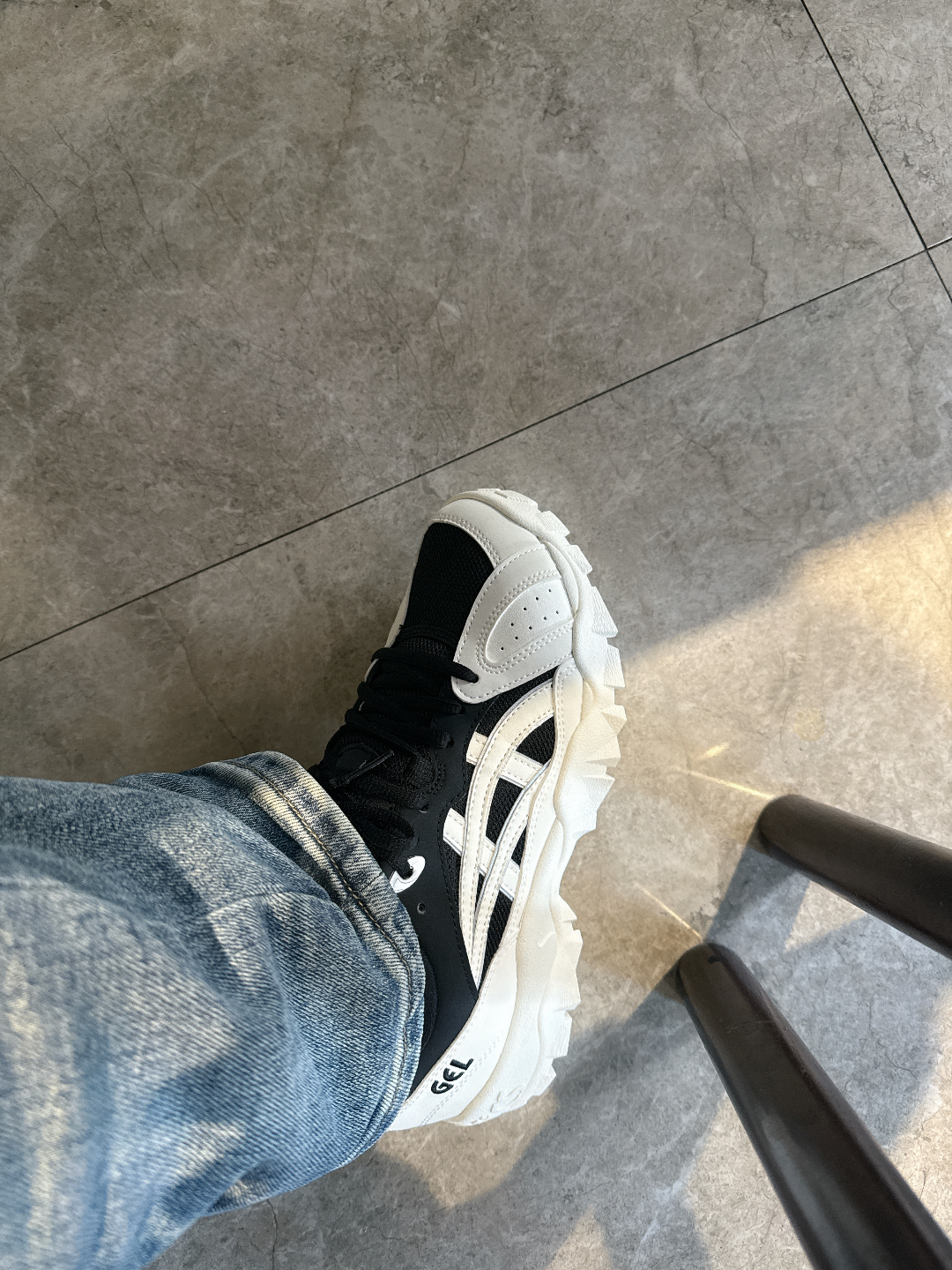 custom review-ASICS Гель Truck Амортизация Износостойкий Низкий Топ Повседневная Обувь Унисекс Белый Черный