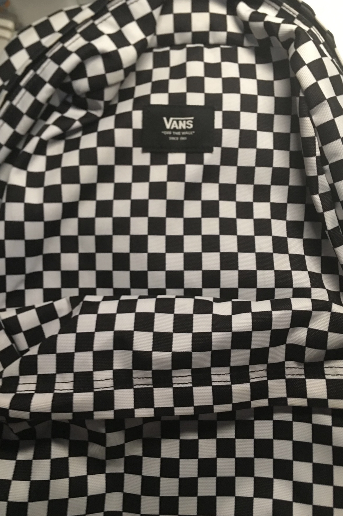 custom review-VANS Полиэстер Рюкзак Стандартный (Standard) Унисекс Черный Белый