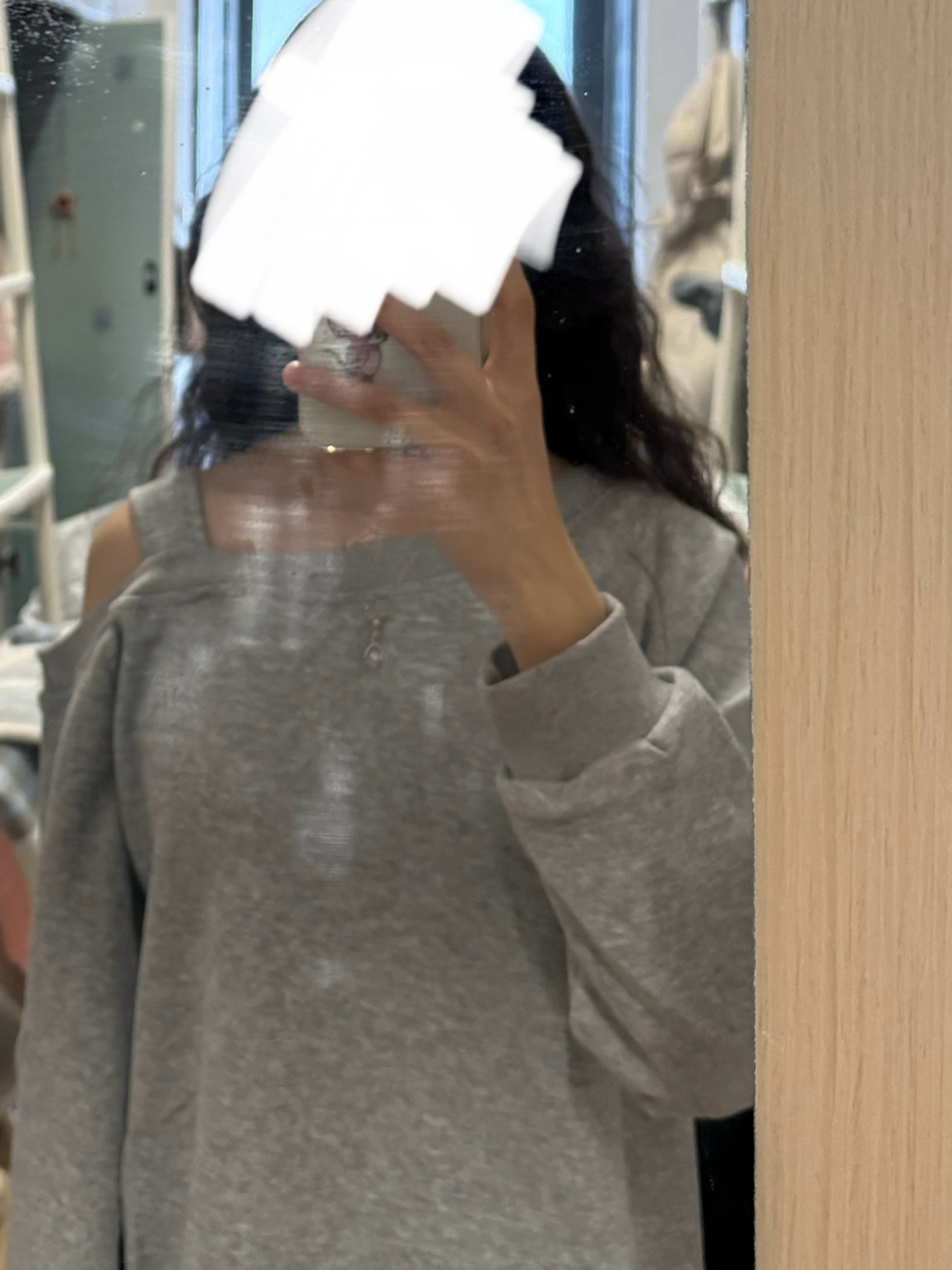 custom review-EVPGB Серый Женские Свитшоты