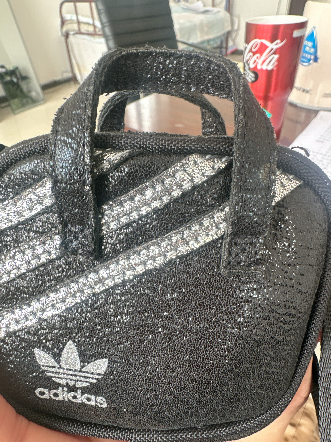 custom review-Adidas Originals Трилистник Lightning Полиэстер Хлопковая Смешанная Ткань