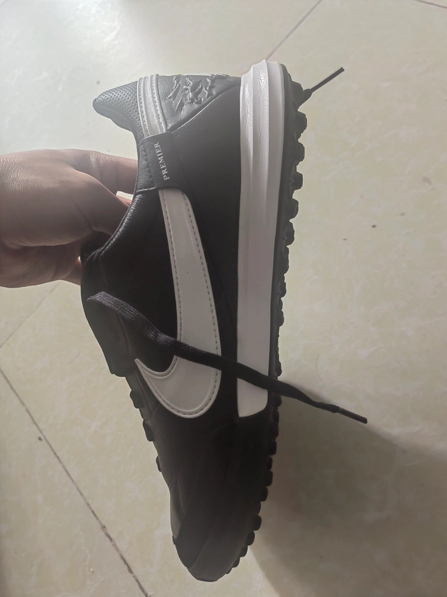 custom review-Nike Premier 3 TF Шипы Футбольные бутсы Унисекс Черные