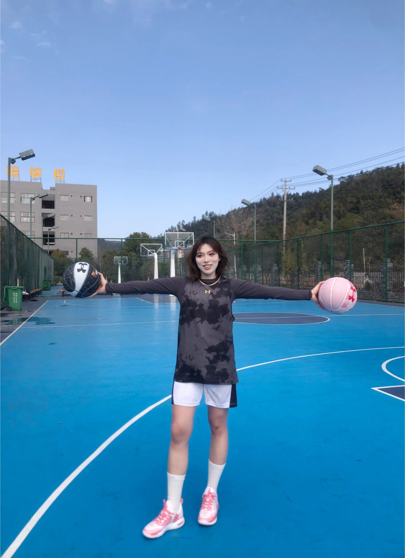 185篮球女孩ootd