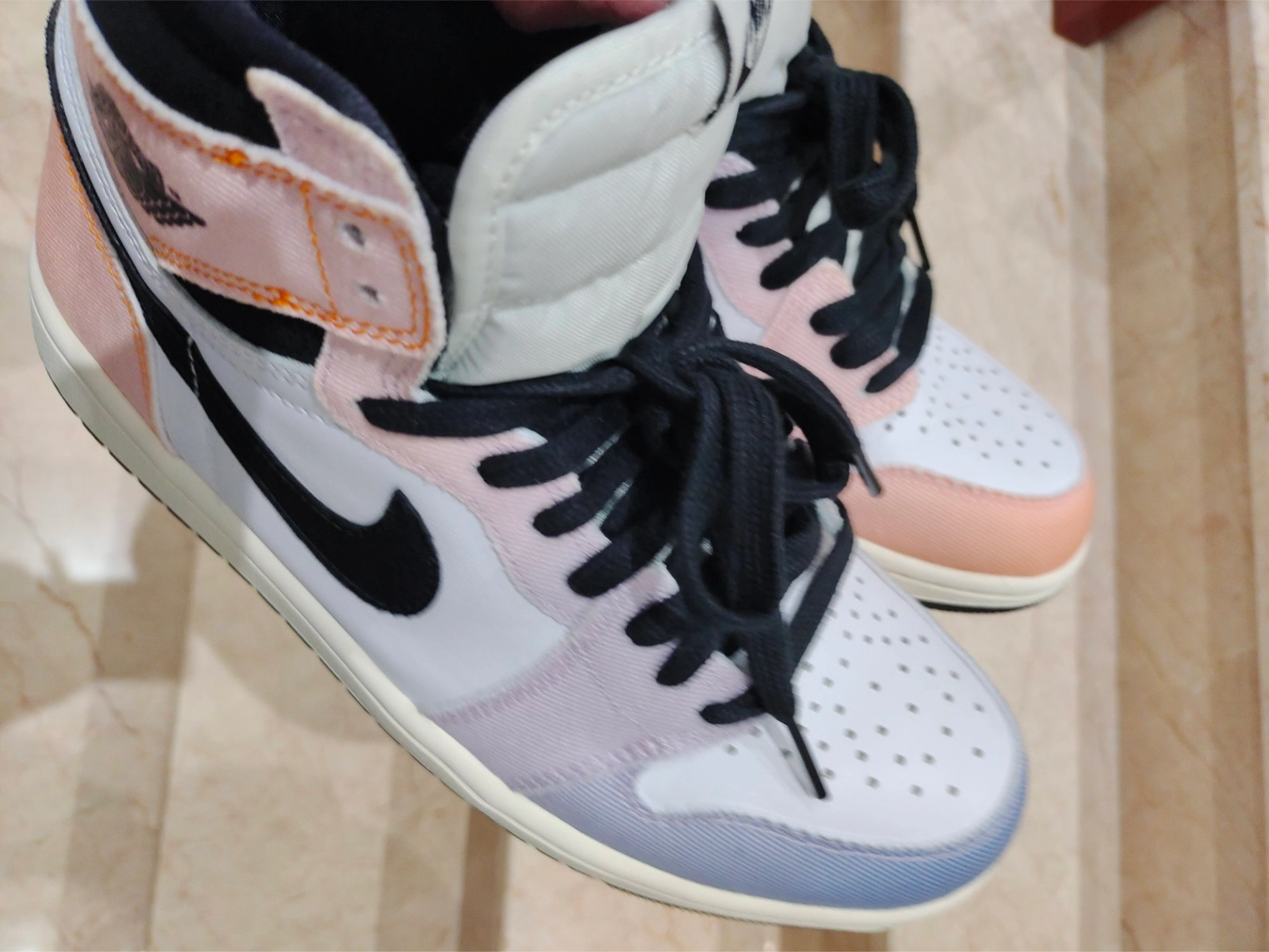 custom review-Jordan Air Jordan 1 Ретро High OG 'Технология' Skyline Трендовый Высокий Топ Винтажные Баскетбольные Кроссовки Мужские