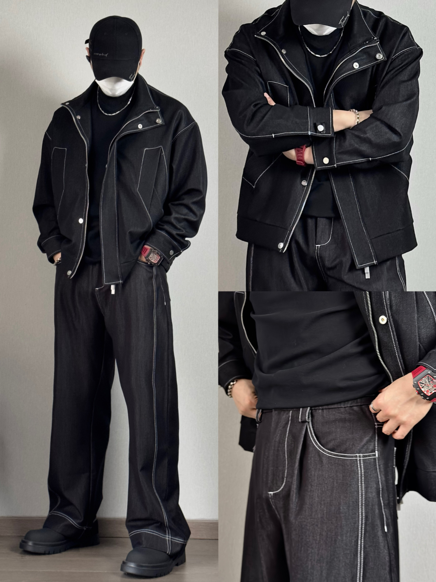 ootd男生春日简约慵懒风穿搭,帅的高级!