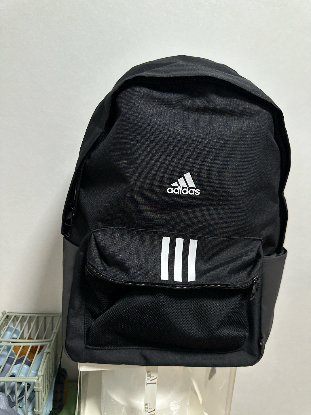 custom review-Adidas Полиамид Рюкзак Стандартный Мужской Черный