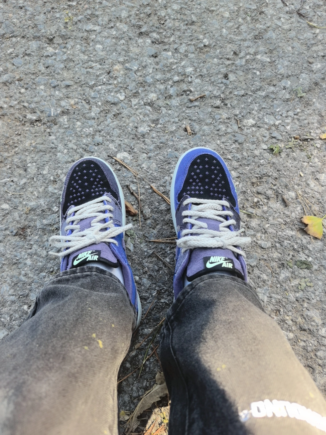 custom review-Zion Williamson x Jordan Air Jordan 1 Low Топ Винтажные баскетбольные кроссовки Мужской Темно-синий