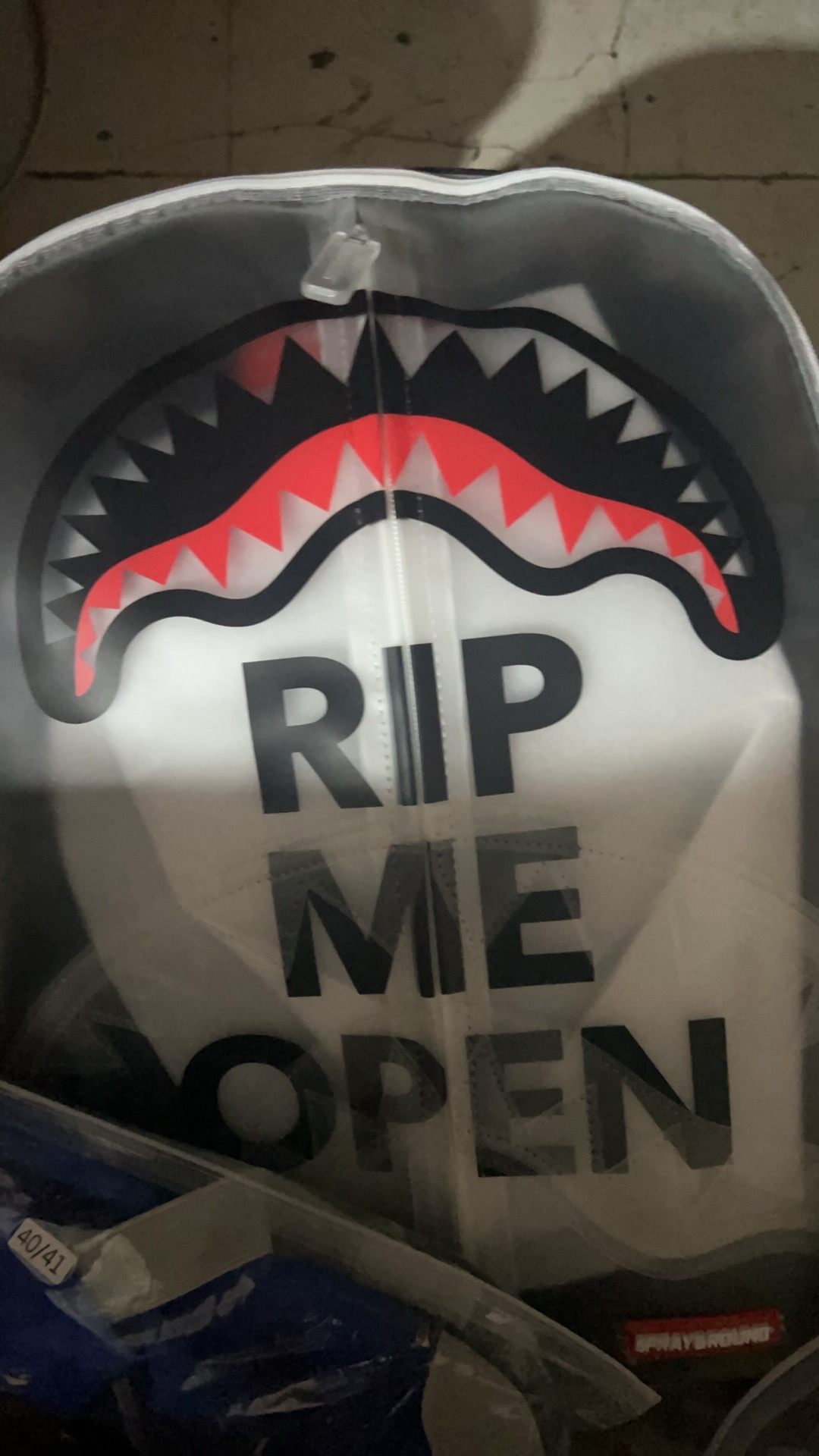 custom review-SPRAYGROUND Рюкзак из искусственной кожи унисекс прозрачный