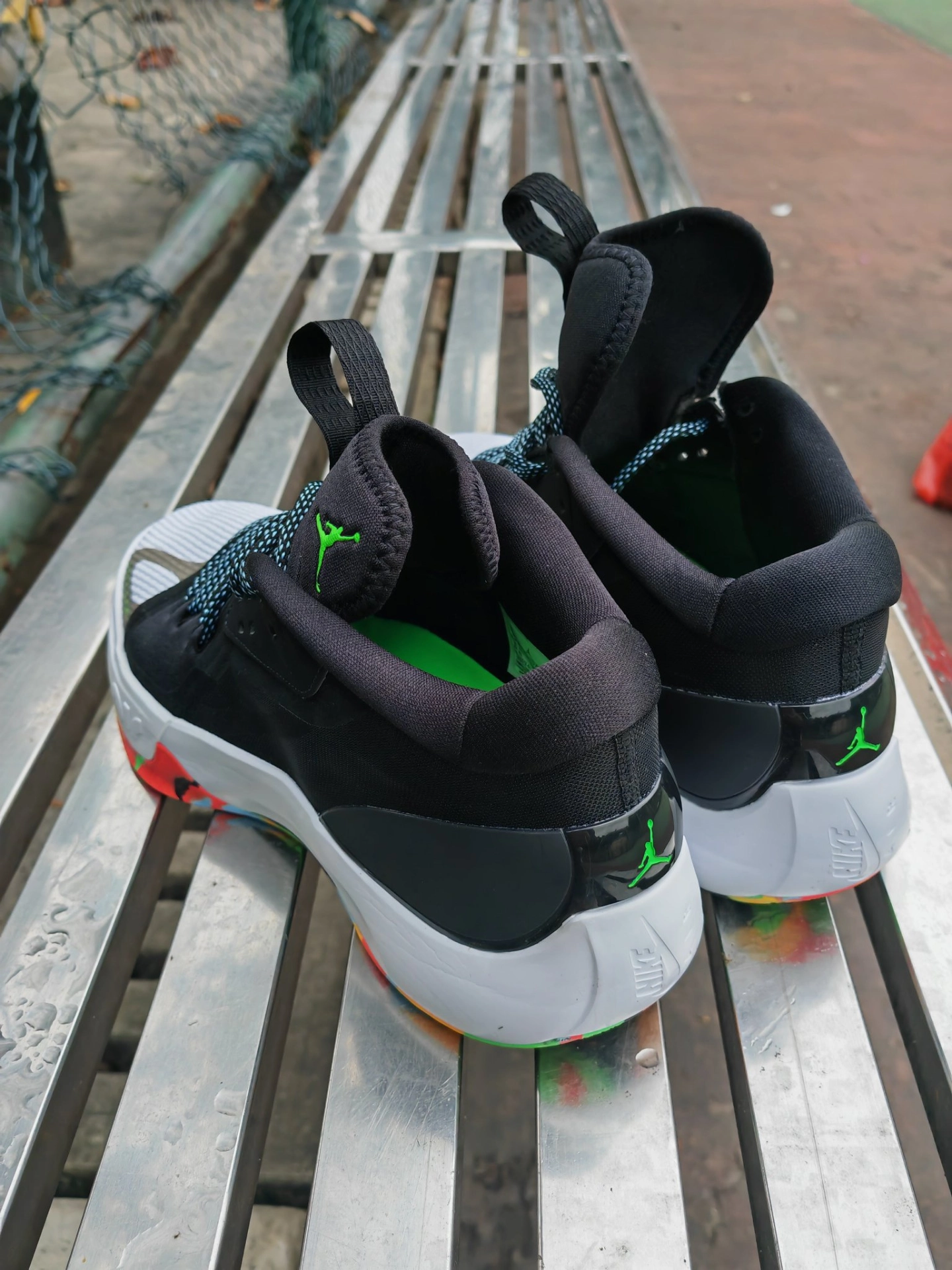 custom review-JORDAN Zoom Separate Баскетбольные кроссовки MID Топ Мужской