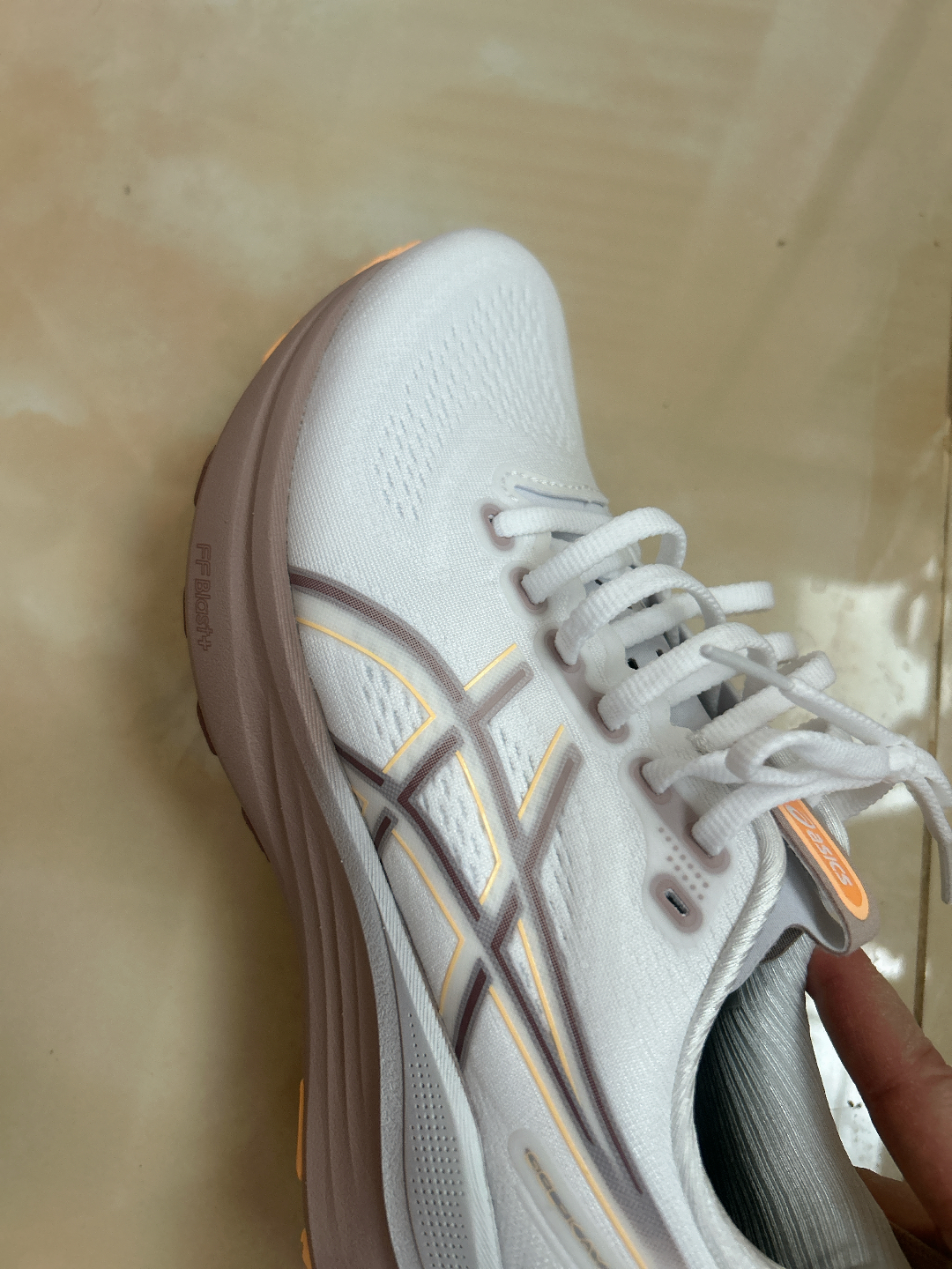 custom review-Asics Gel Kayano 32 Амортизация Износостойкий Низкий Топ Марафон Бег на длинные дистанции Обувь Женская Белая