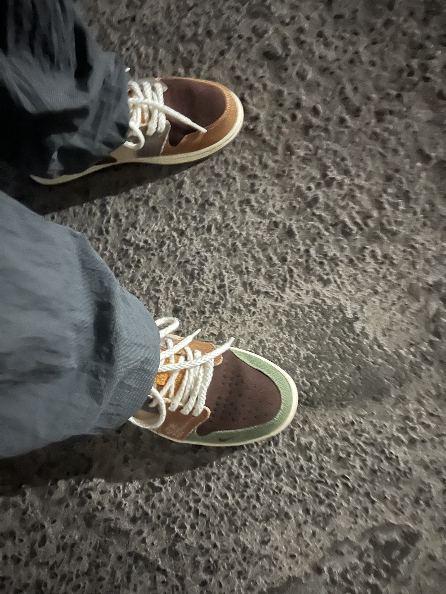 custom review-Zion Williamson x Jordan Air Jordan 1 Ретро Low OG 'VOODOO' Амортизация Противоскользящий Устойчивый к истиранию Легкий