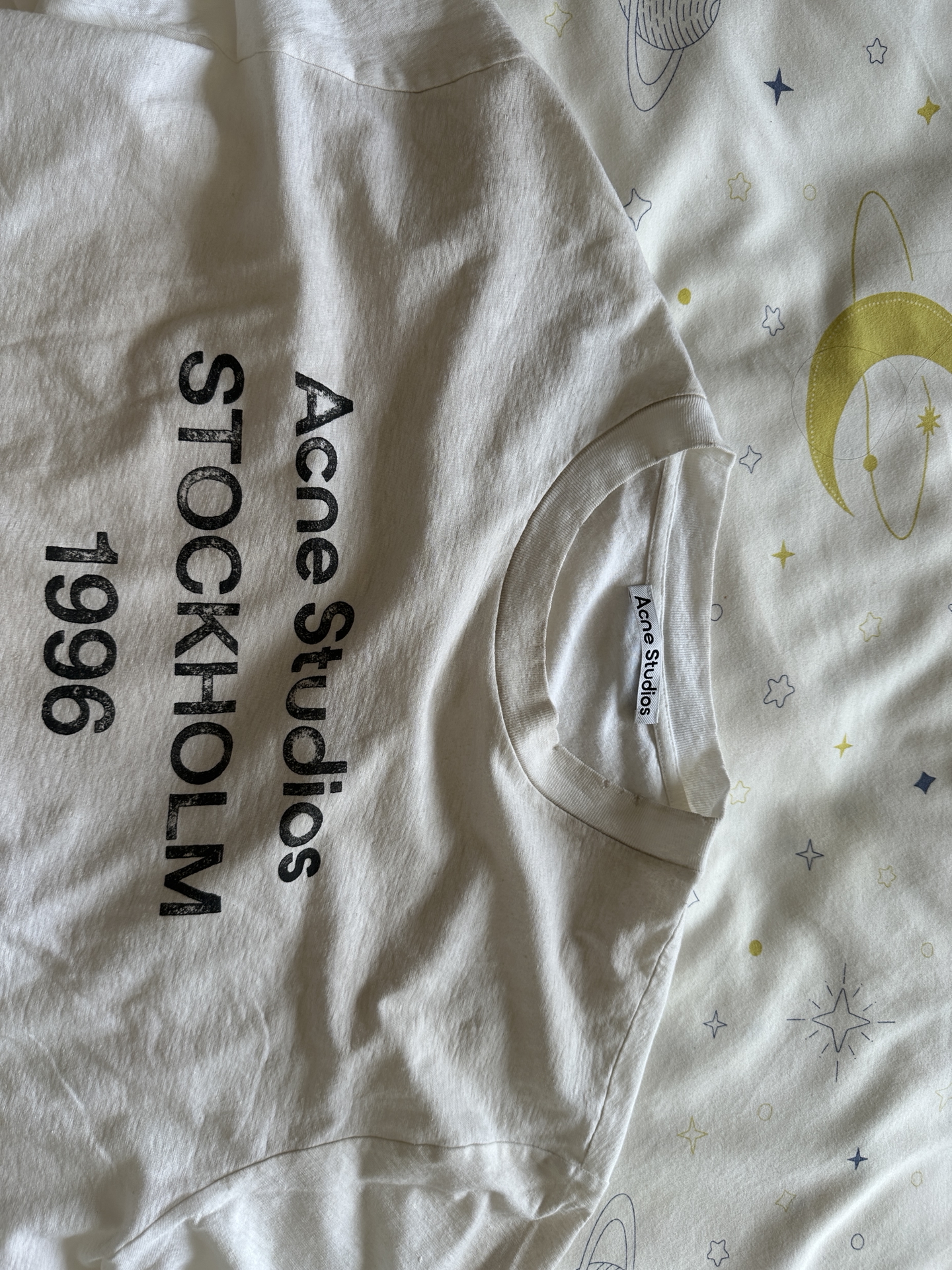 custom review-Acne Studios T-Shirt Унисекс Белый