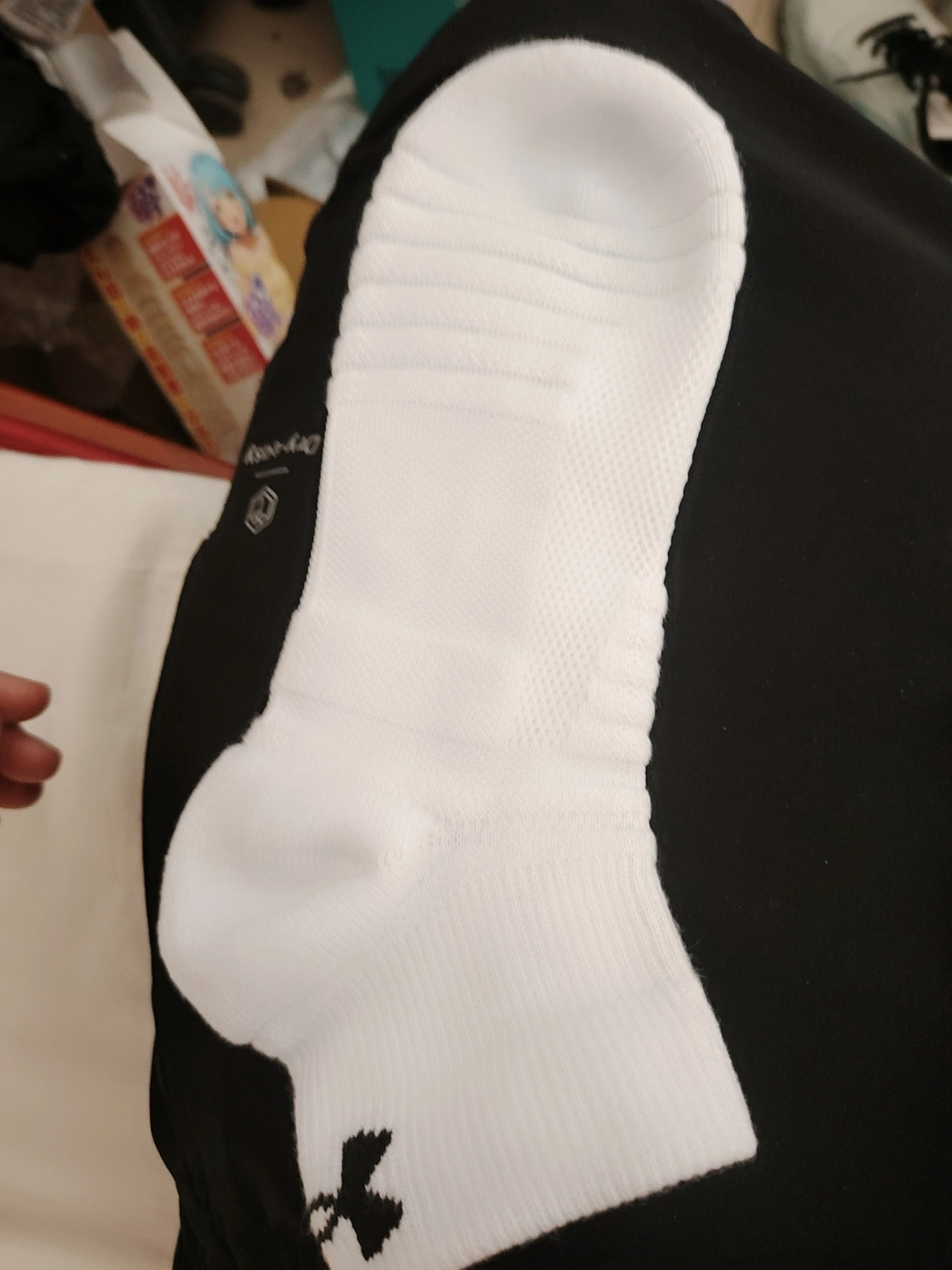 custom review-Носки из хлопка средней длины для унисекса бренд Under Armour упаковка из 3 пар