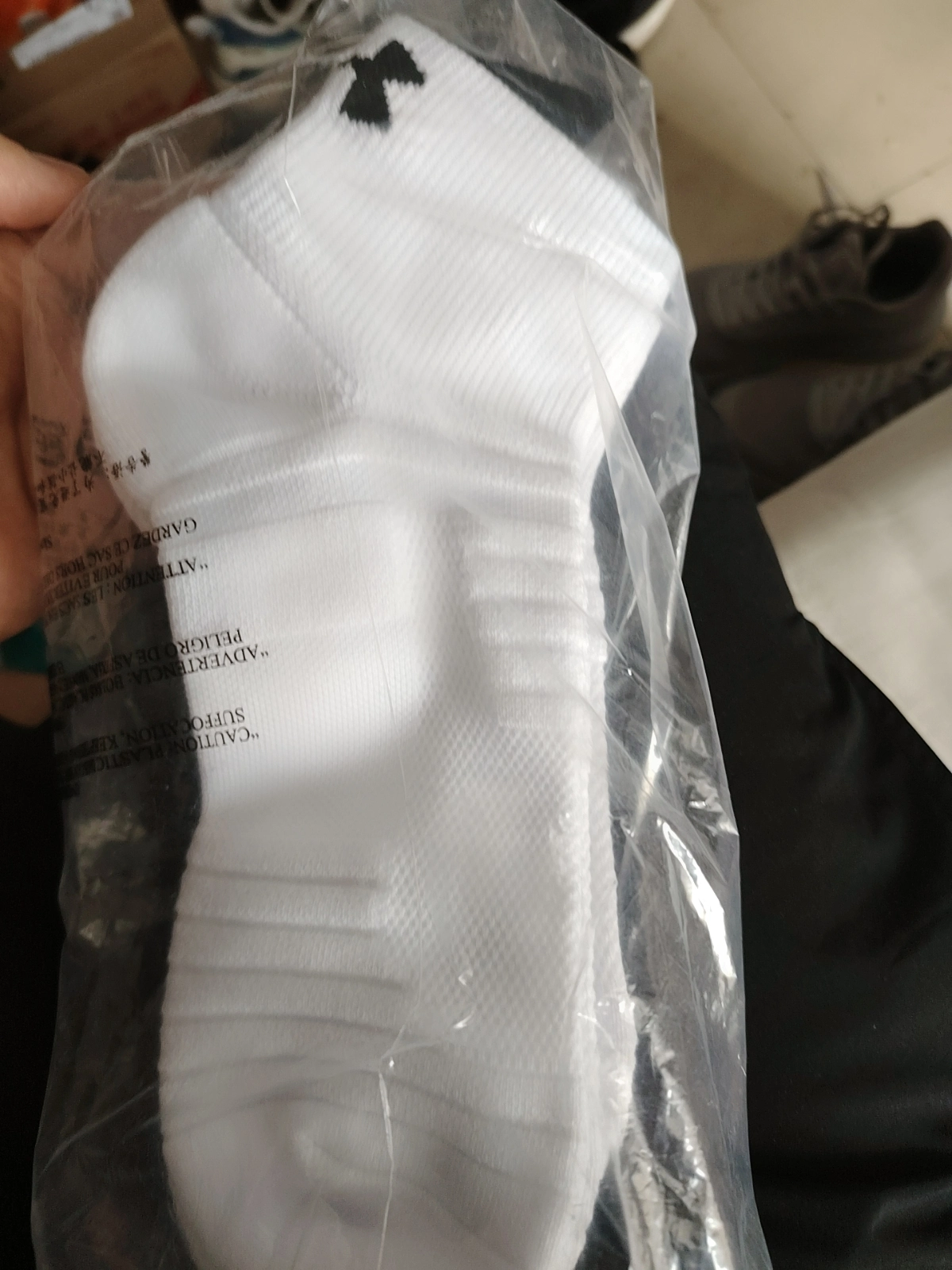 custom review-Носки из хлопка средней длины для унисекса бренд Under Armour упаковка из 3 пар