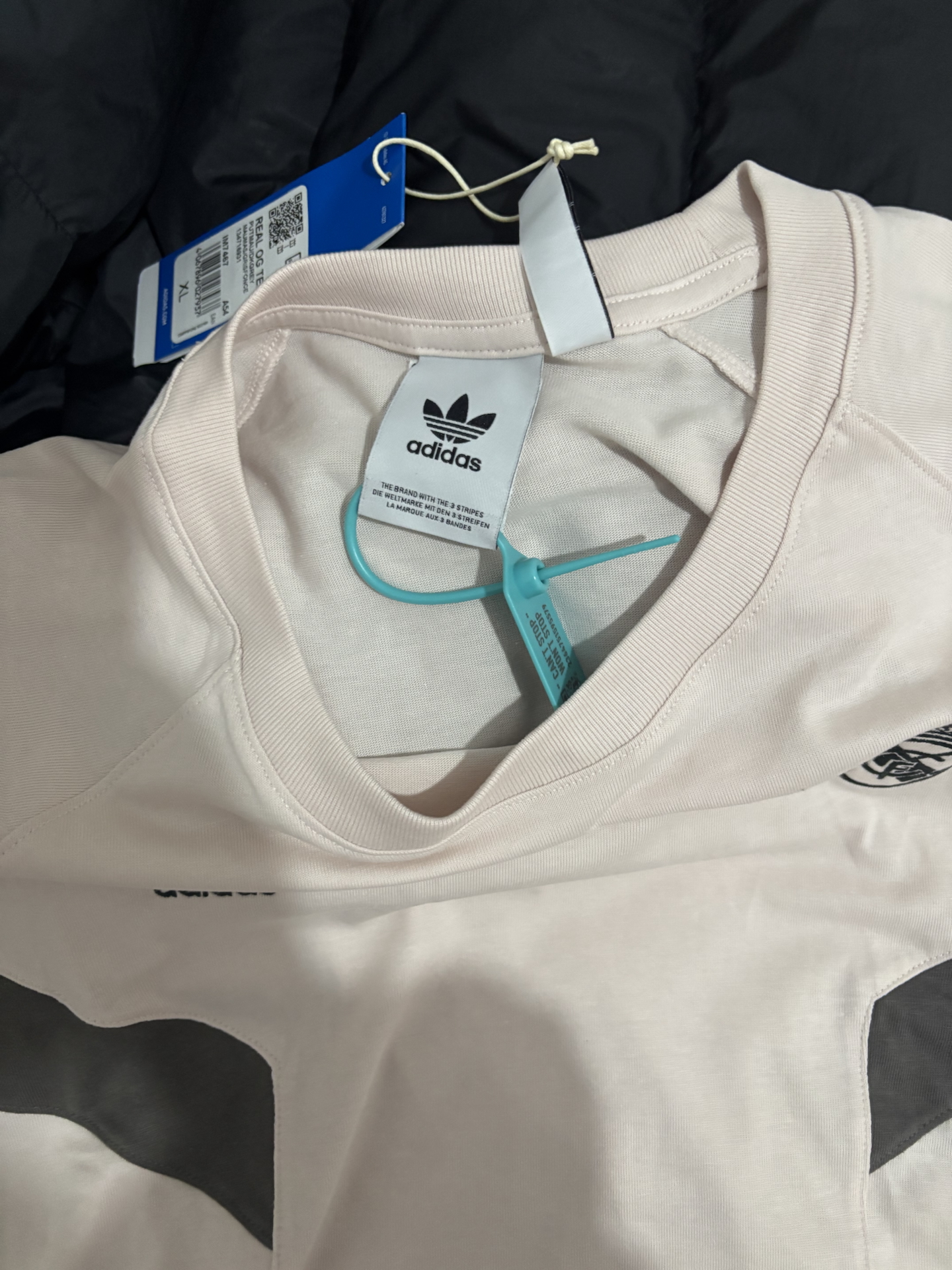 custom review-Adidas Originals Real Madrid T-Shirt T-Shirt Мужской Темный Фотиния Серый