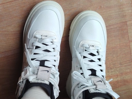 custom review-Nike Air FORCE 1 High Топ Скейтборд Кроссовки Женские Белые Черные