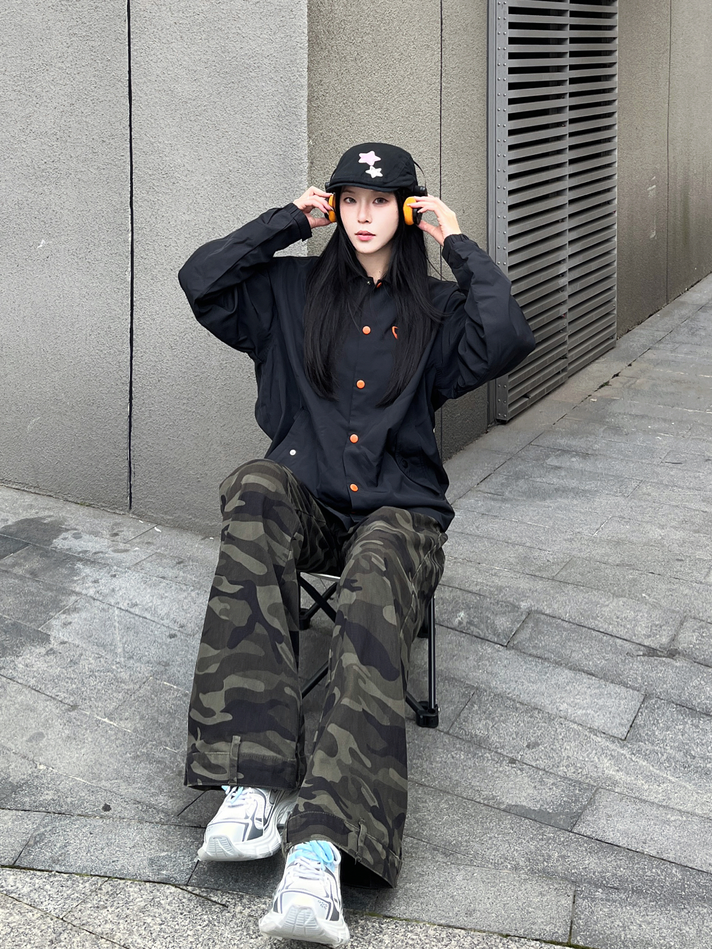 帅帅的小女孩