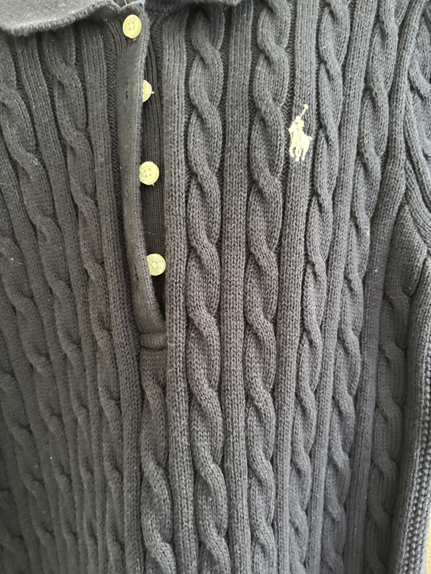 custom review-Платье Polo Ralph Lauren SS24 Темно-синий Детский