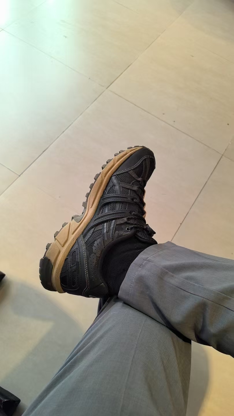 custom review-ASICS Gel Sonoma 15 50 Устойчивый к истиранию Низкий Топ Повседневный Трейл Бег Городской Коммутатор Беговые кроссовки Унисекс Черный