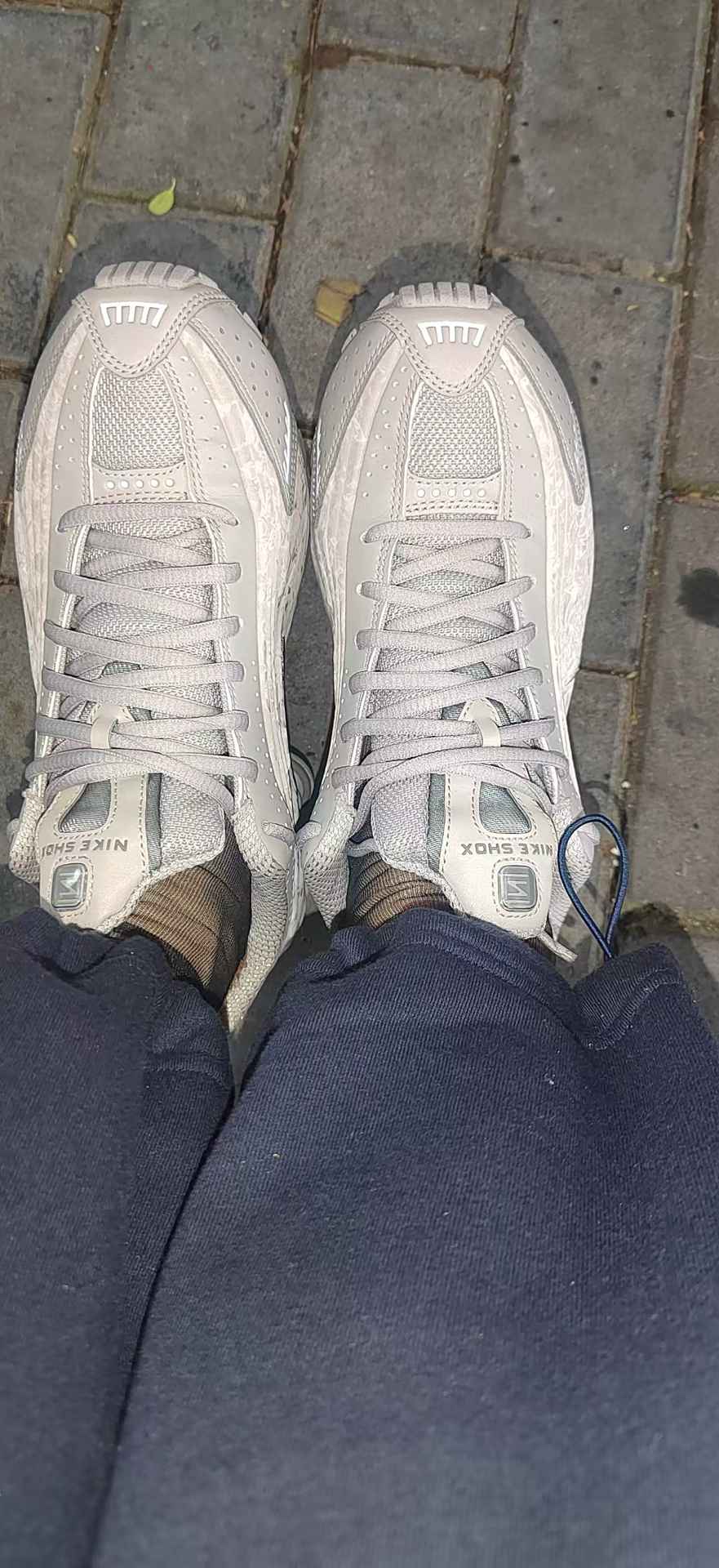 custom review-Nike Shox R4 Дышащая Поддержка Низкий Топ Повседневные Беговые Кроссовки Женские Серые