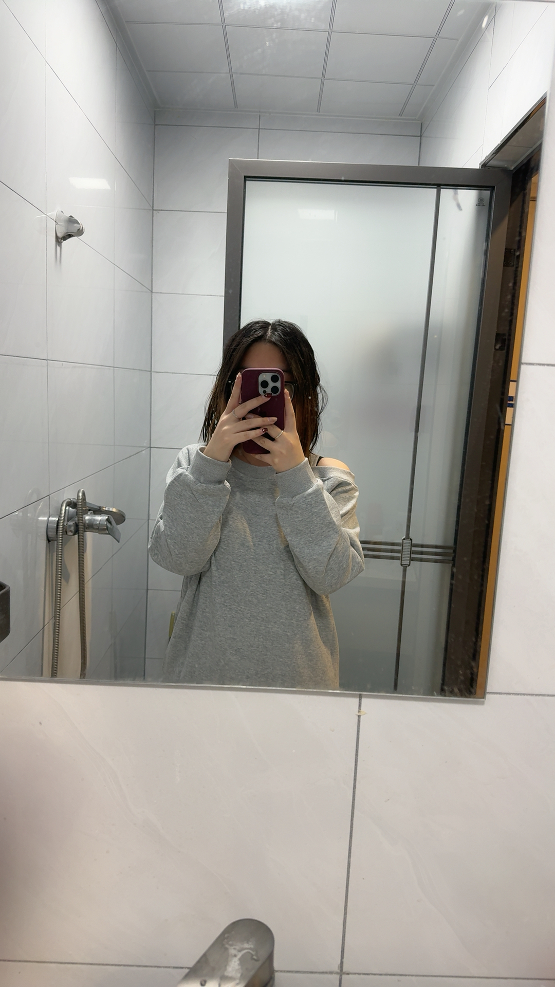 custom review-EVPGB Серый Женские Свитшоты