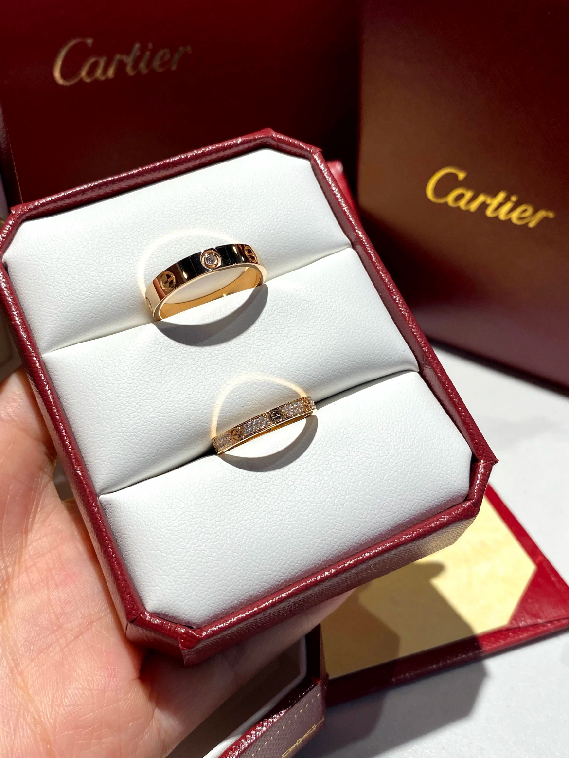 卡地亚love对戒get!