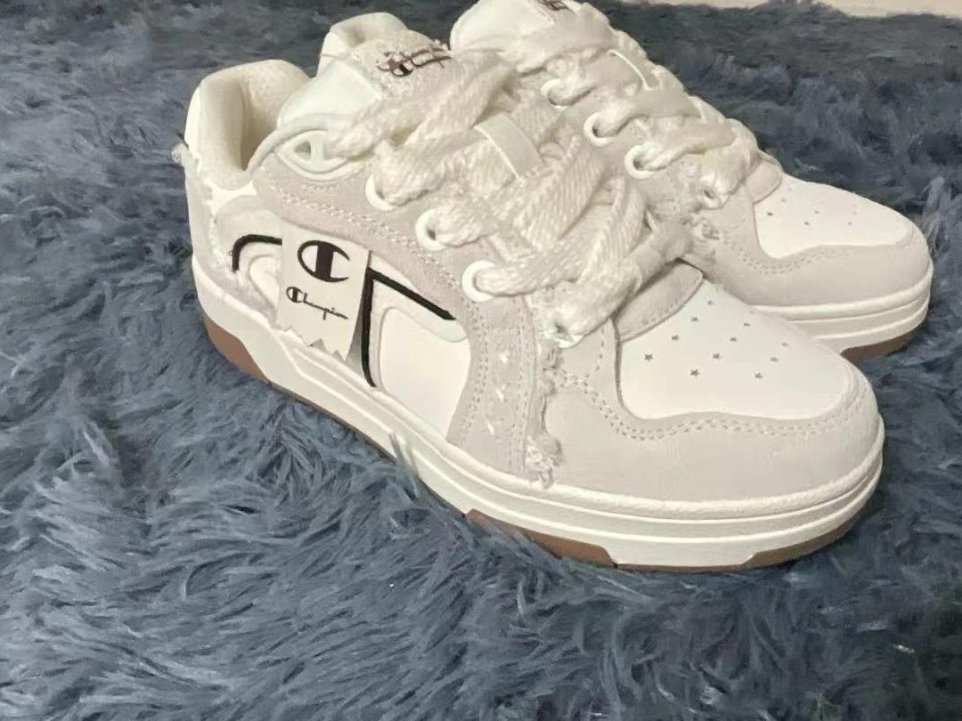 custom review-Champion Low Top Скейтборд Кроссовки Унисекс Молочно-белый