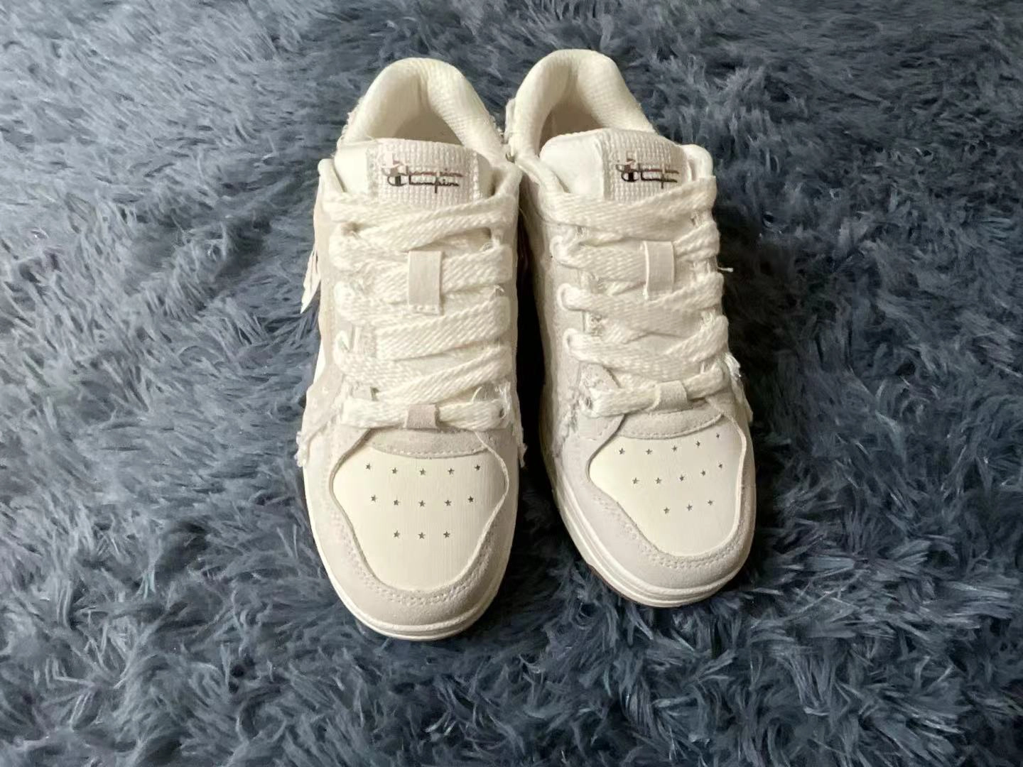 custom review-Champion Low Top Скейтборд Кроссовки Унисекс Молочно-белый