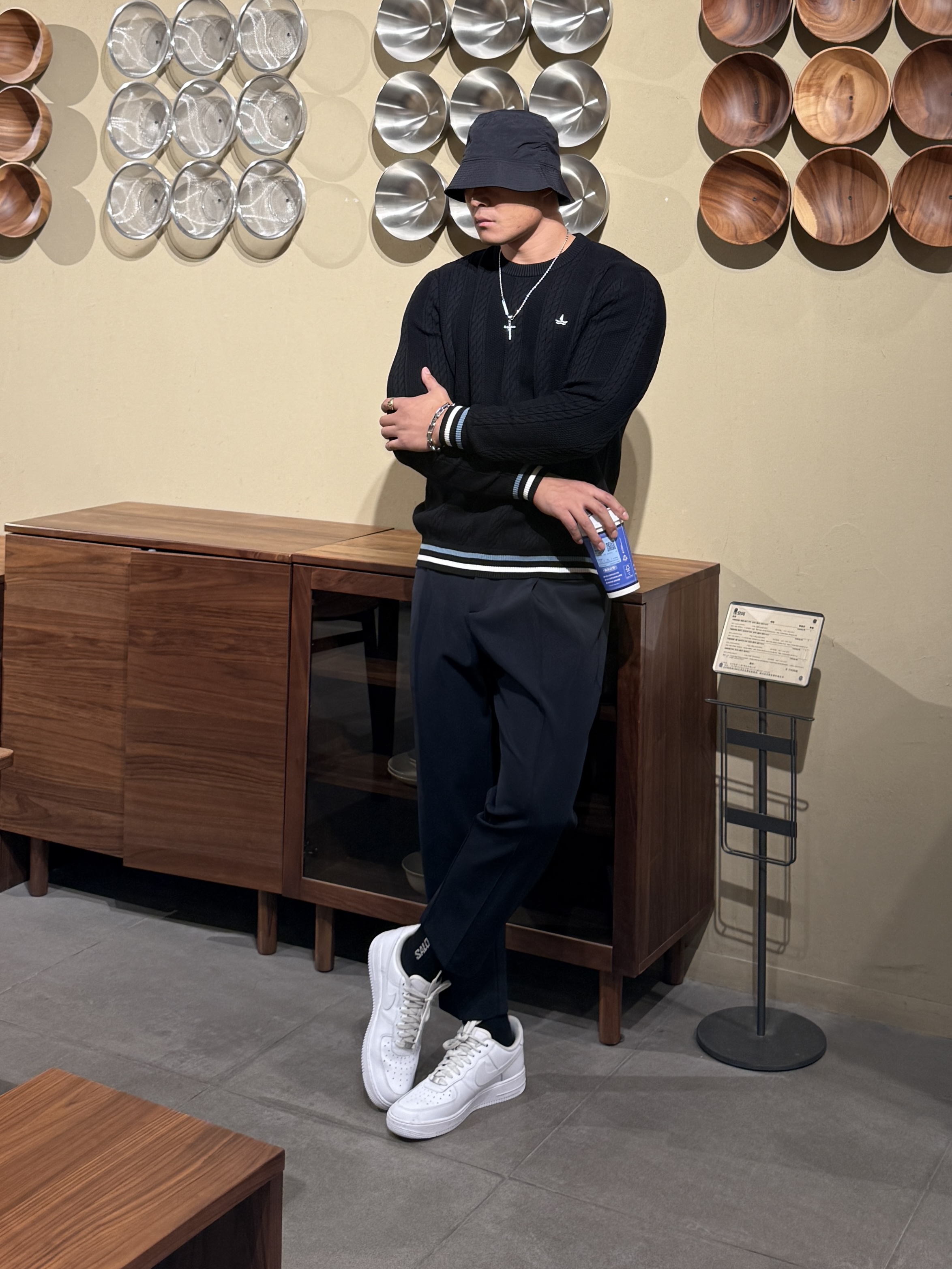 ♟️🍂90kg男生针织衫穿搭