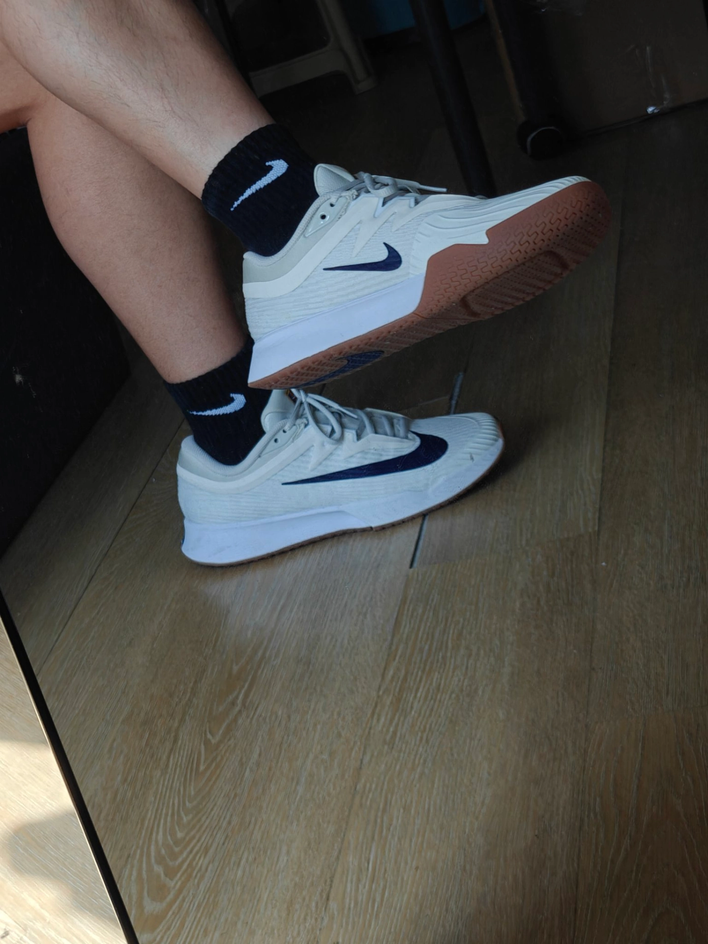 custom review-Nike Vapor Pro 3 Амортизаторы Shock противоскользящие дышащие низкий топ теннисные кроссовки мужские для гор вершина белый