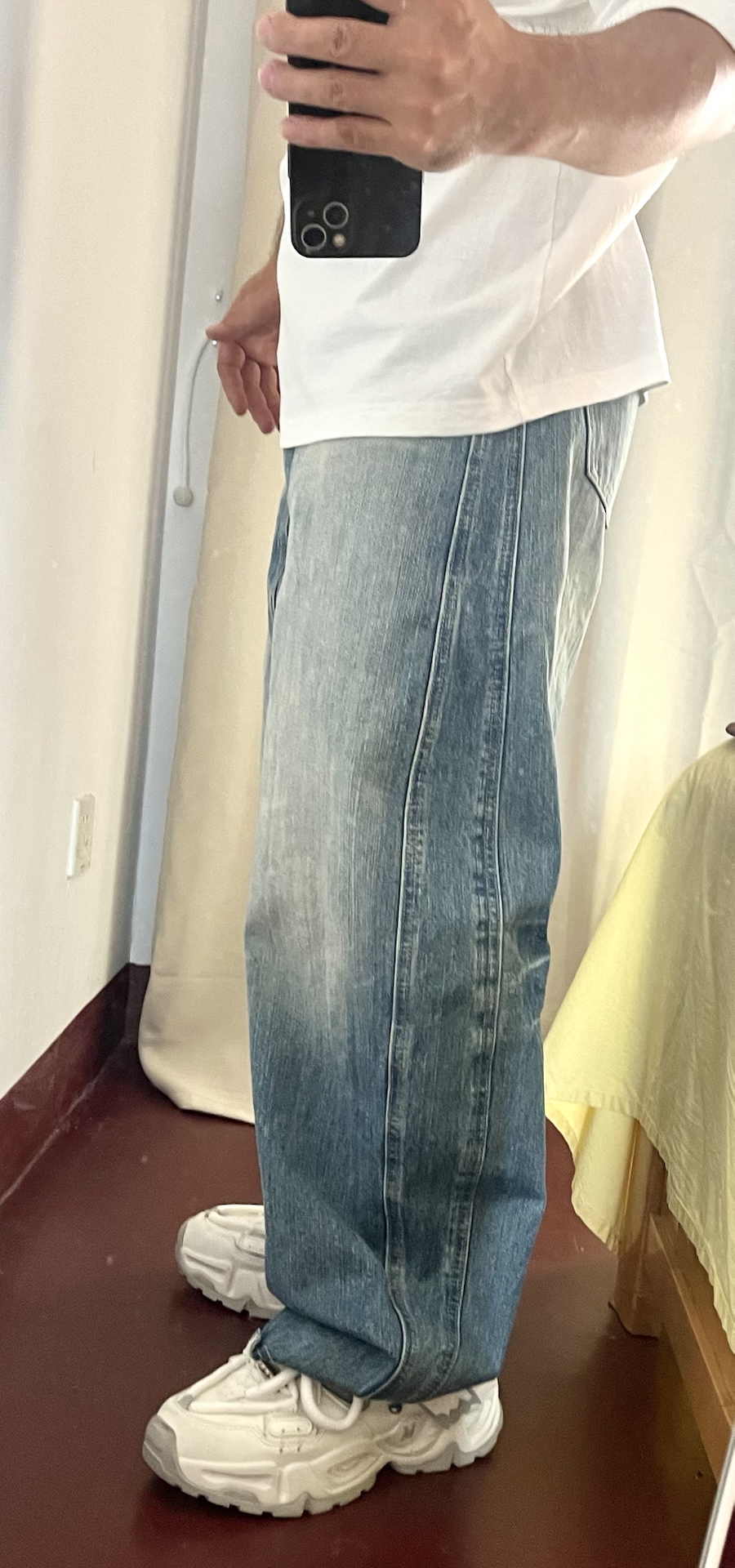 custom review-RUNTOTHEFUTURE Винтажные синие женские джинсы