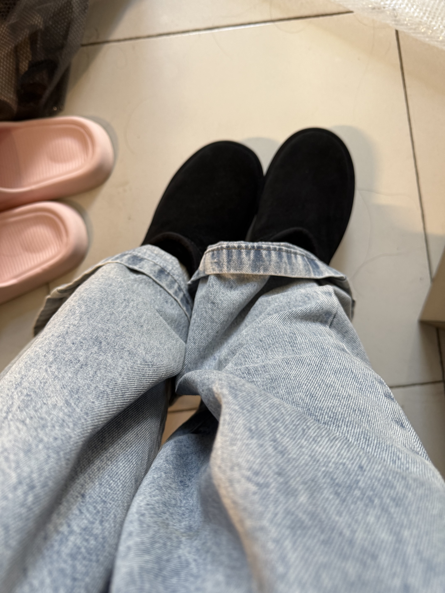 custom review-UGG Короткие Снежные Ботинки Женские Черные