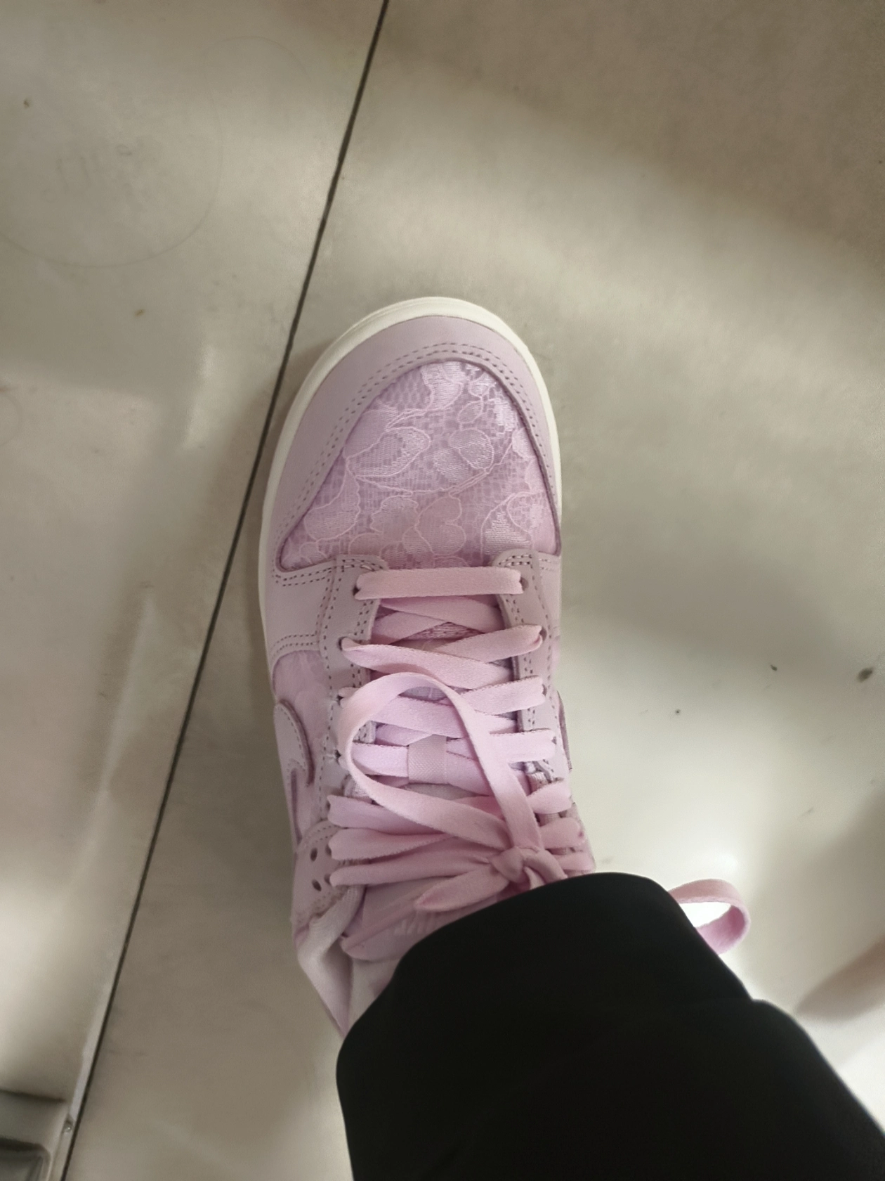 custom review-Nike Dunk Slip-on Устойчивый к истиранию Низкий Топ Скейтбординг Женские Розовые