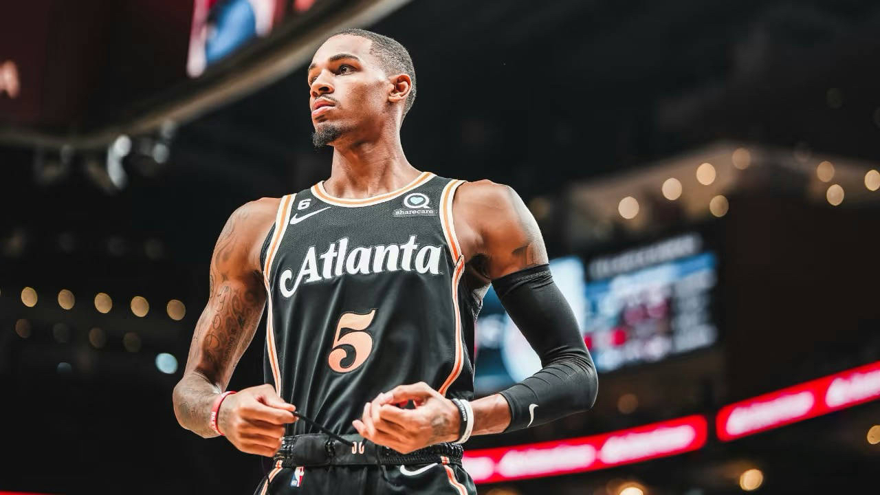 茉莉🖤🧡dm5 德章泰穆雷(dejounte murray)桃树街球衣🍑