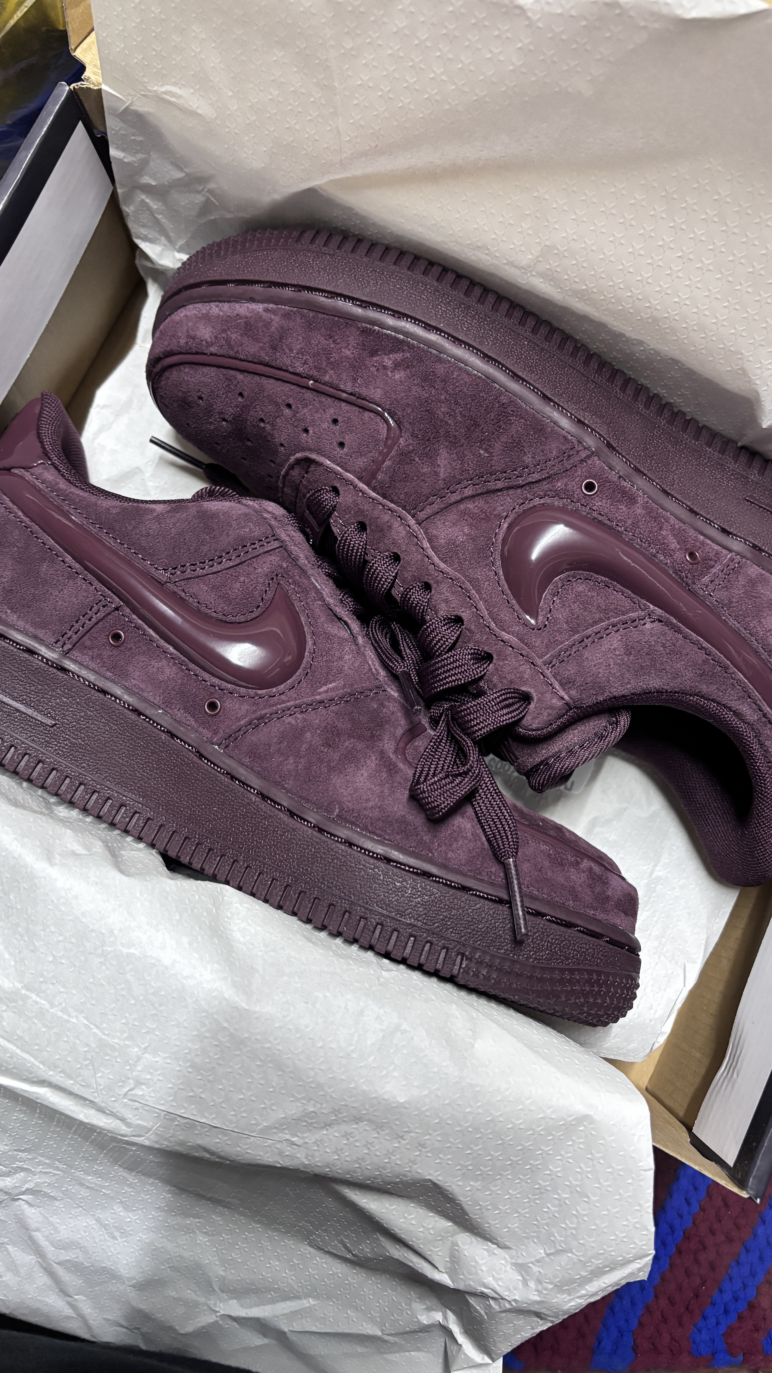 custom review-Nike Air Force 1 Low Топ Скейтборд Кроссовки Женские Красные